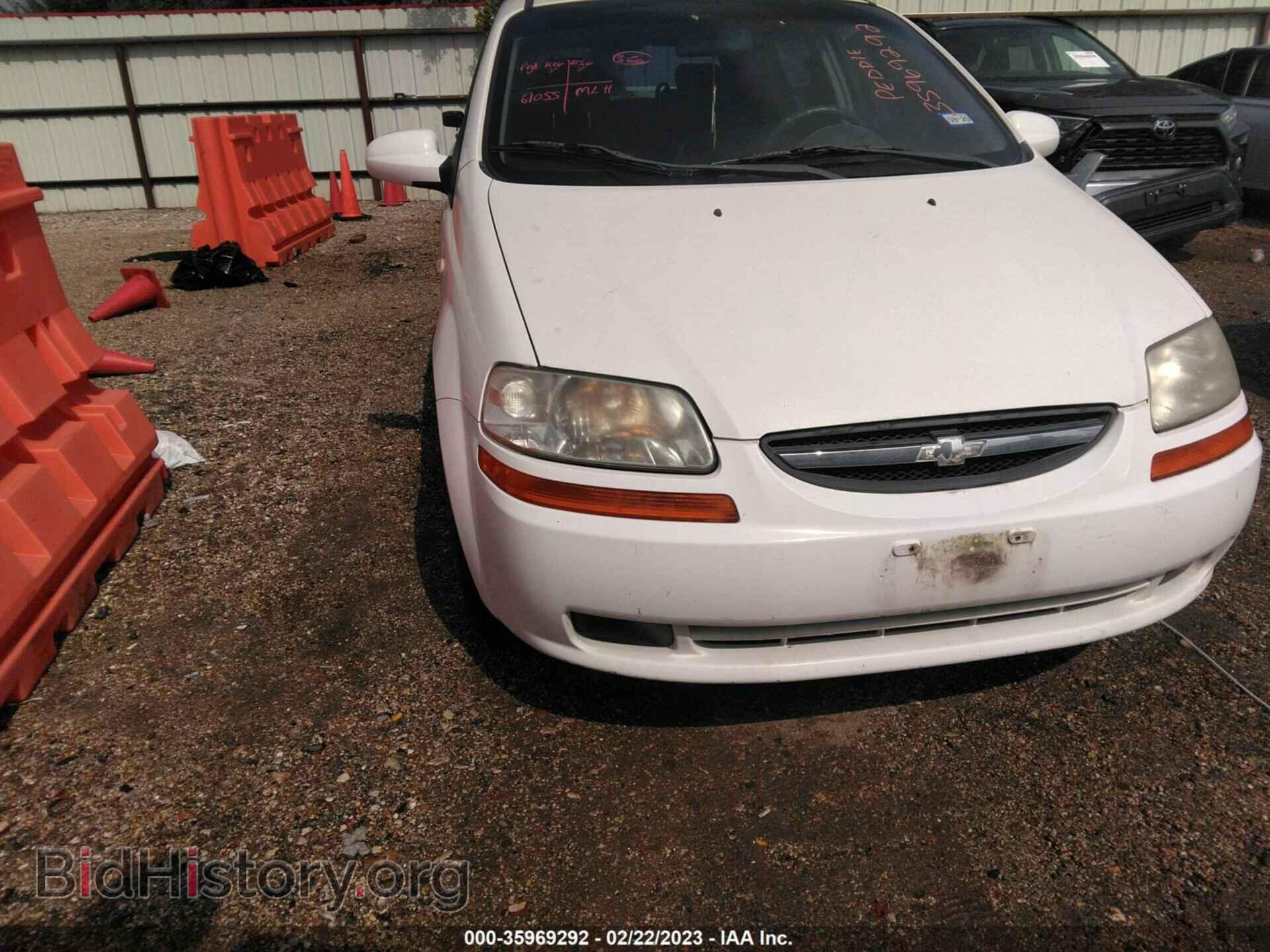 2008 CHEVROLET AVEO - VIN: KL1TD66678B202308 - Photo 6