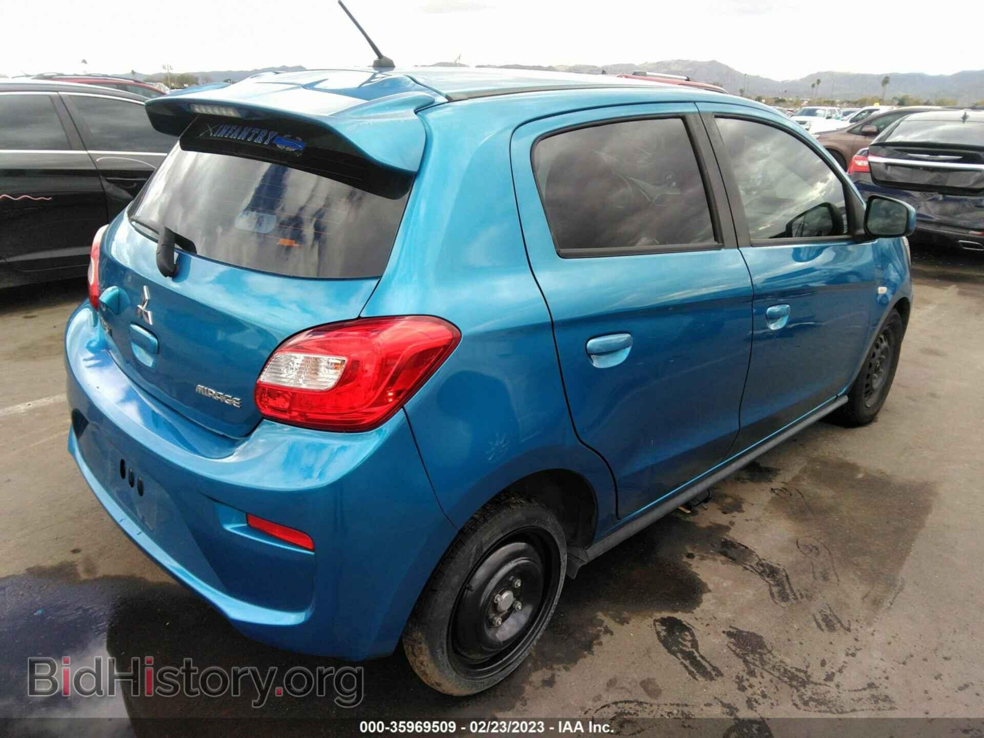 2018 MITSUBISHI MIRAGE - VIN: ML32A3HJ3JH009253 - Фото 4