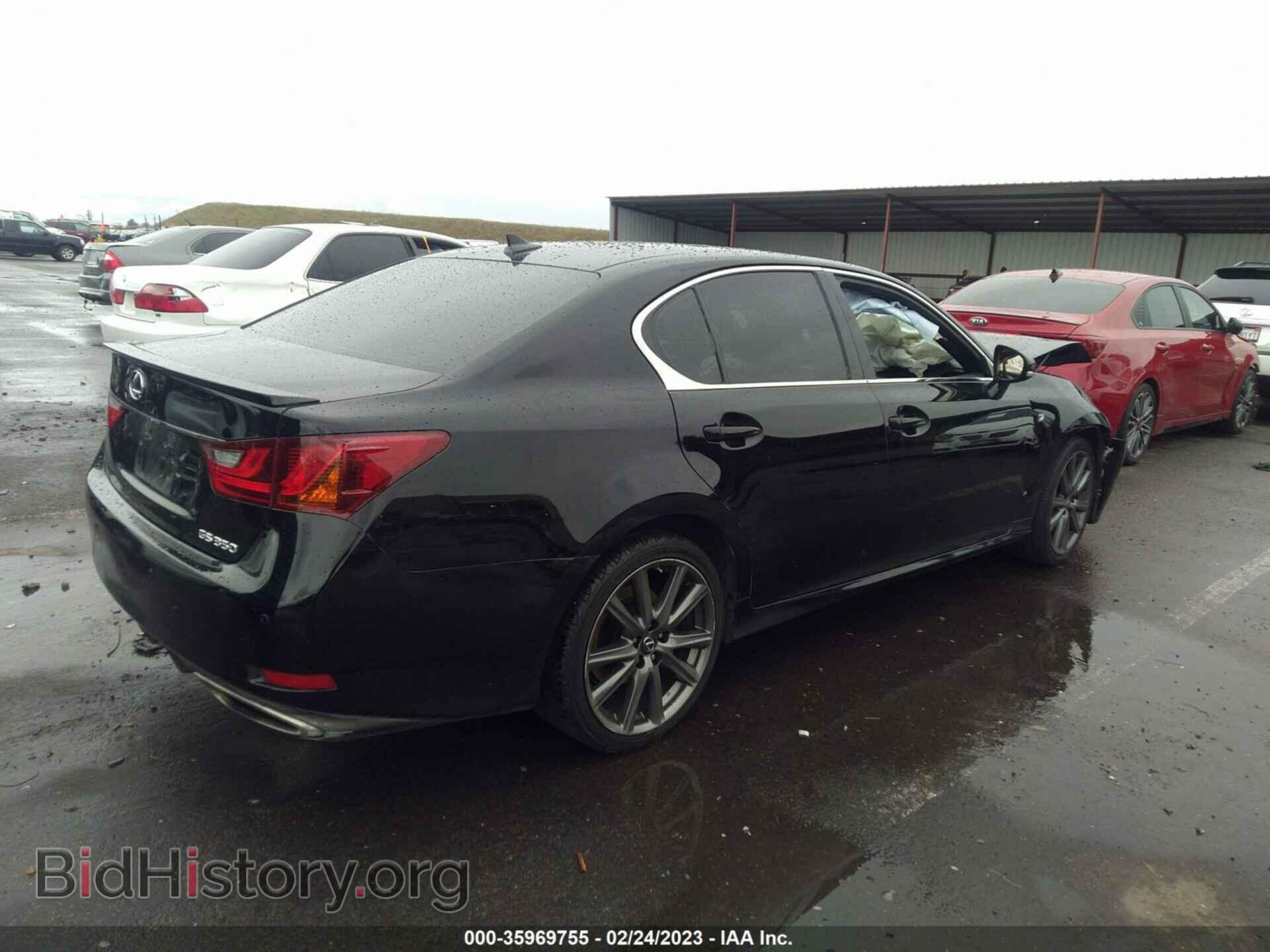 2013 LEXUS GS 350 - VIN: JTHBE1BL5D5003264 - Фото 4