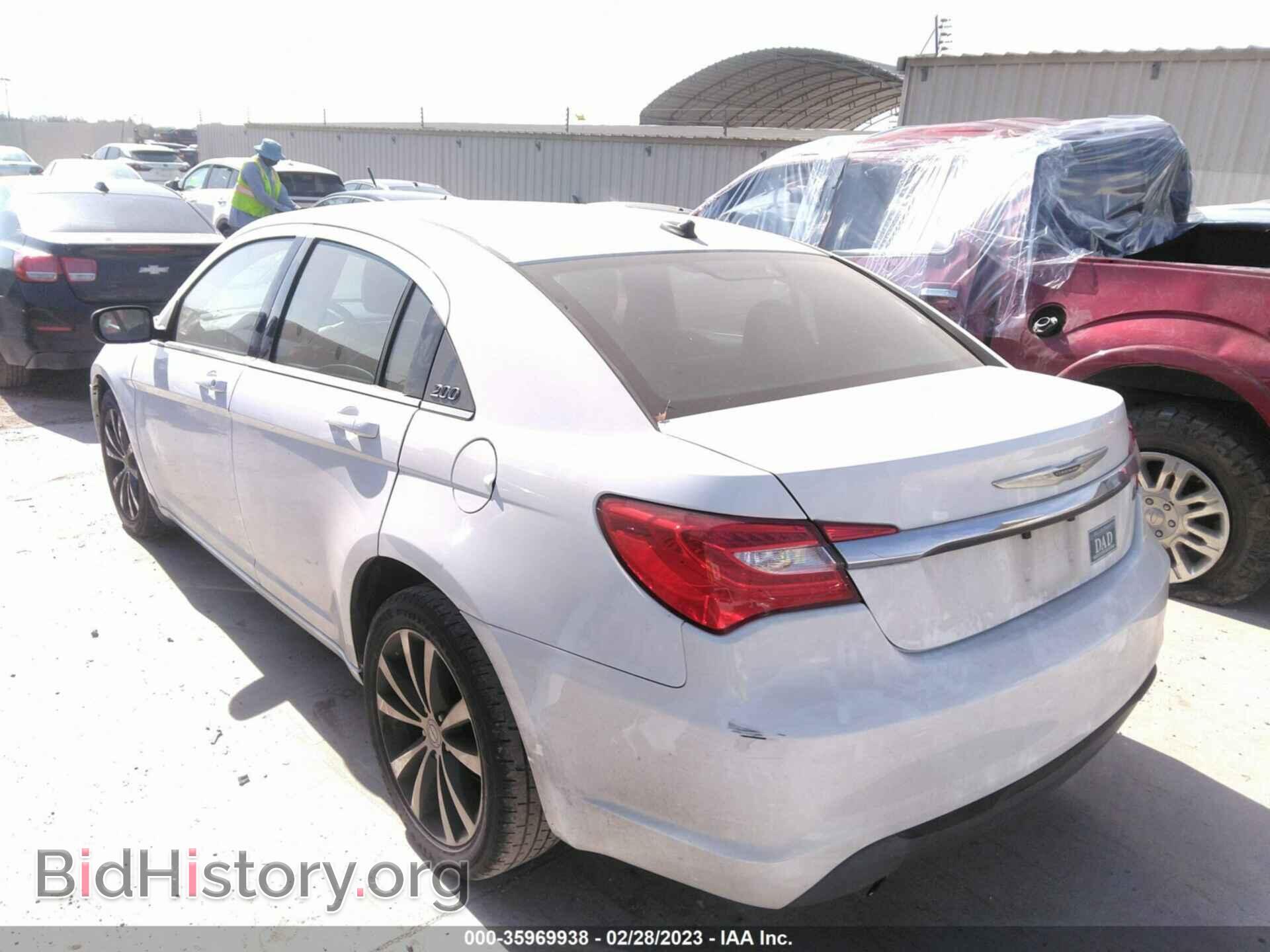 2013 CHRYSLER 200 - VIN: 1C3CCBCG6DN507040 - Фото 3