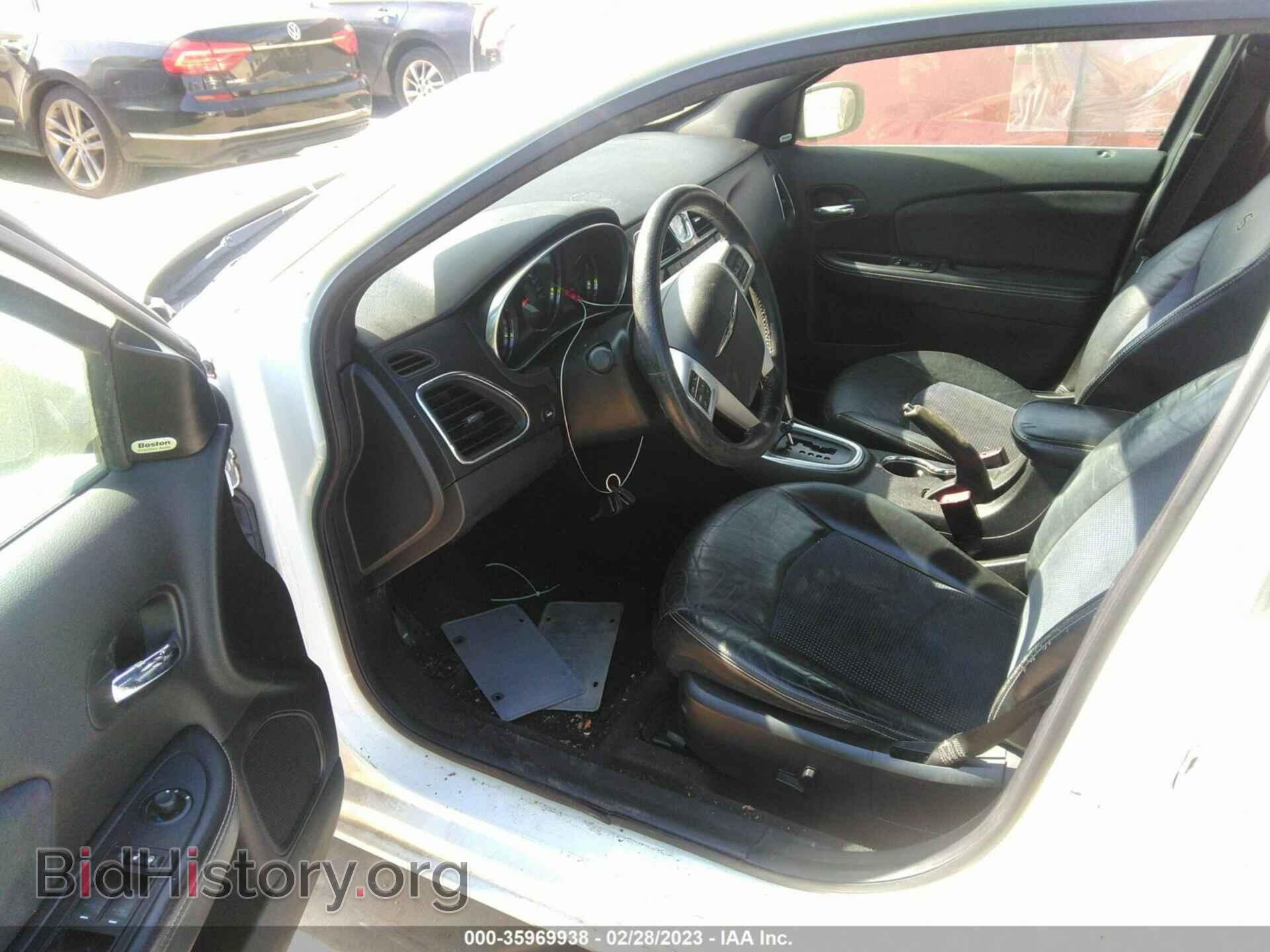 2013 CHRYSLER 200 - VIN: 1C3CCBCG6DN507040 - Фото 5