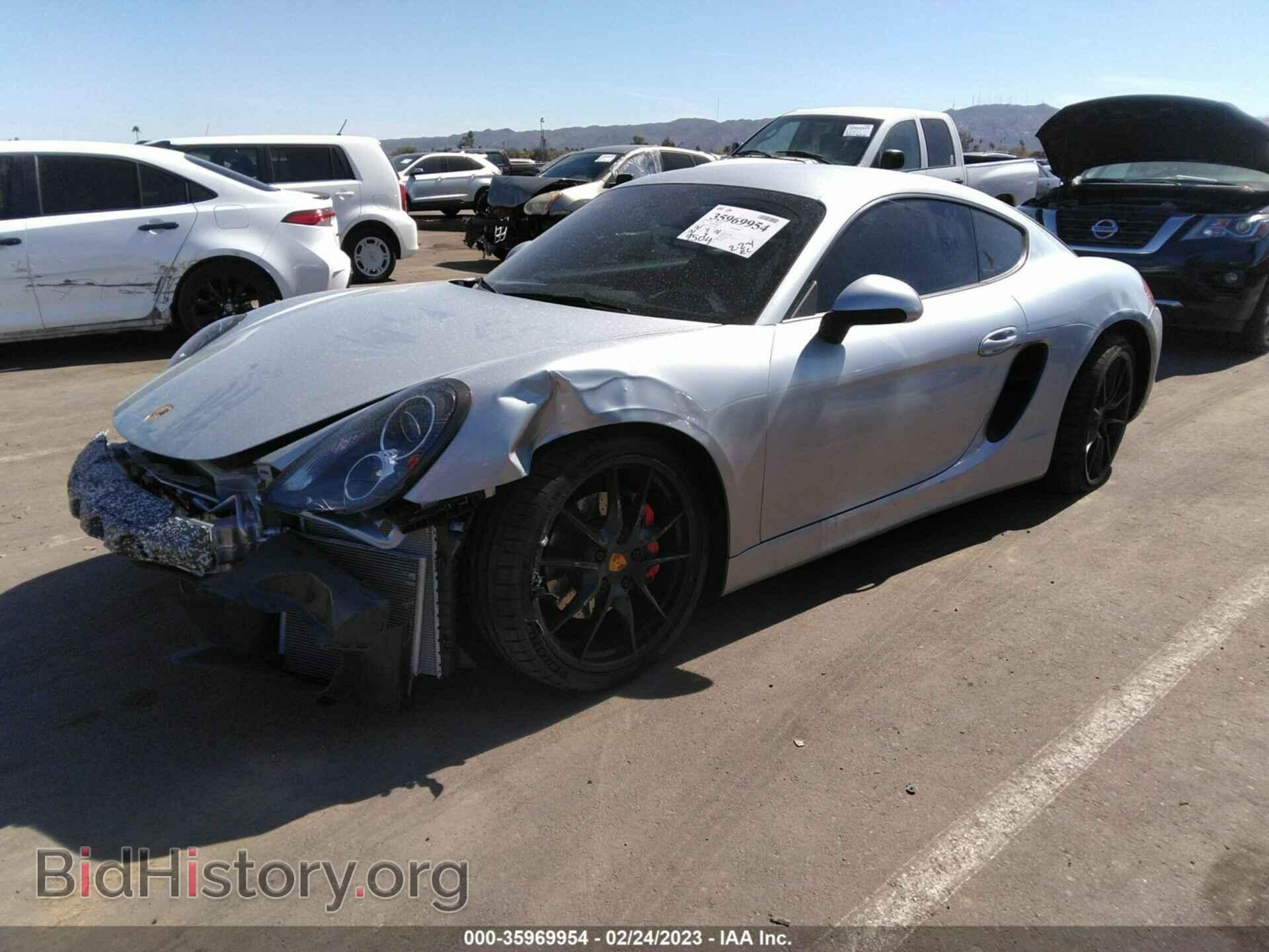 2015 PORSCHE CAYMAN - VIN: WP0AB2A80FK183010 - Фото 2