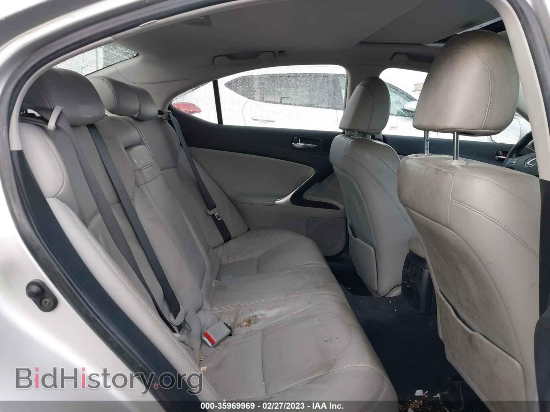 2006 LEXUS IS 350 - VIN: JTHBE262962006714 - Фото 8
