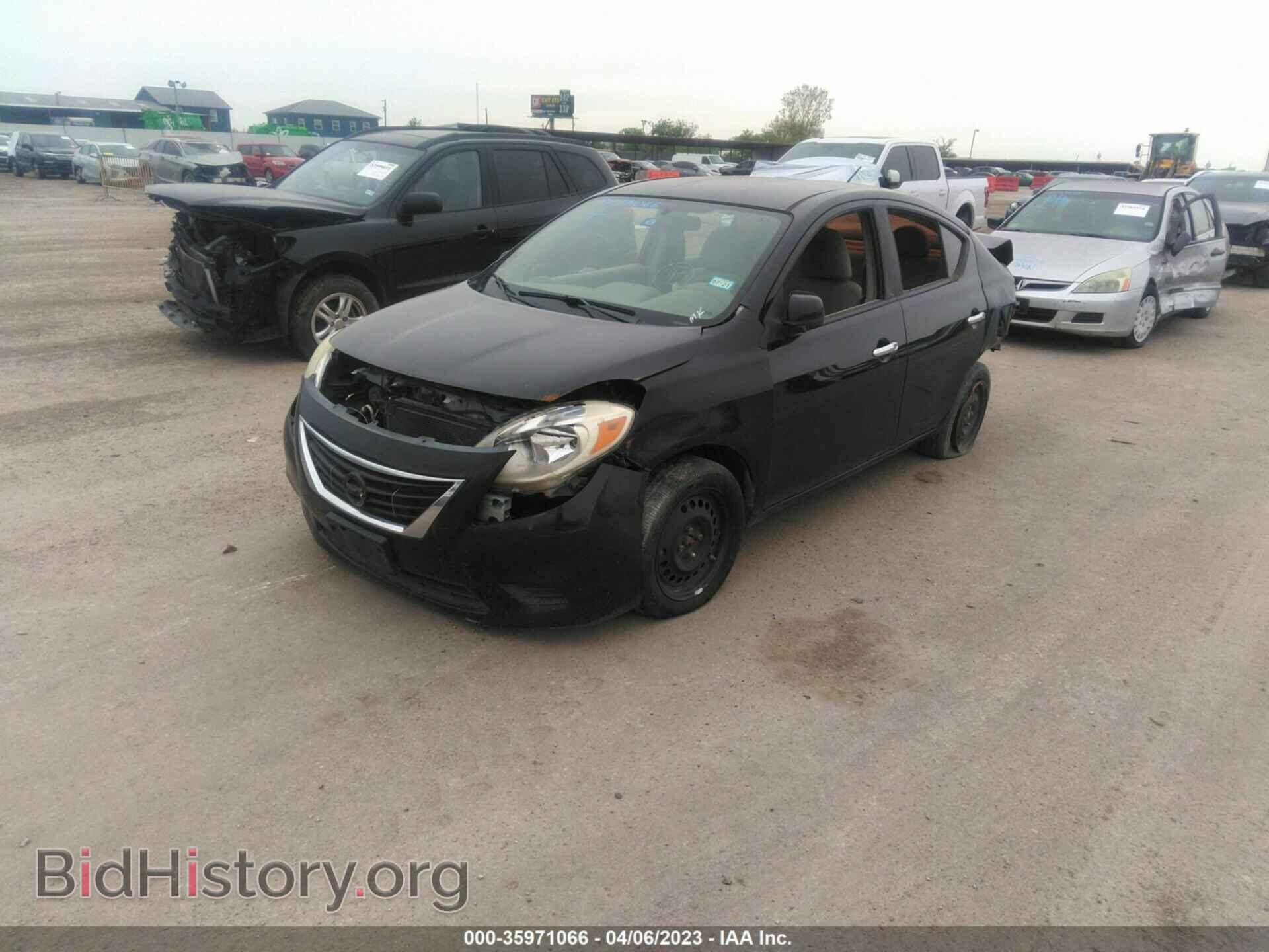 2012 NISSAN VERSA - VIN: 3N1CN7AP2CL816673 - Фото 2