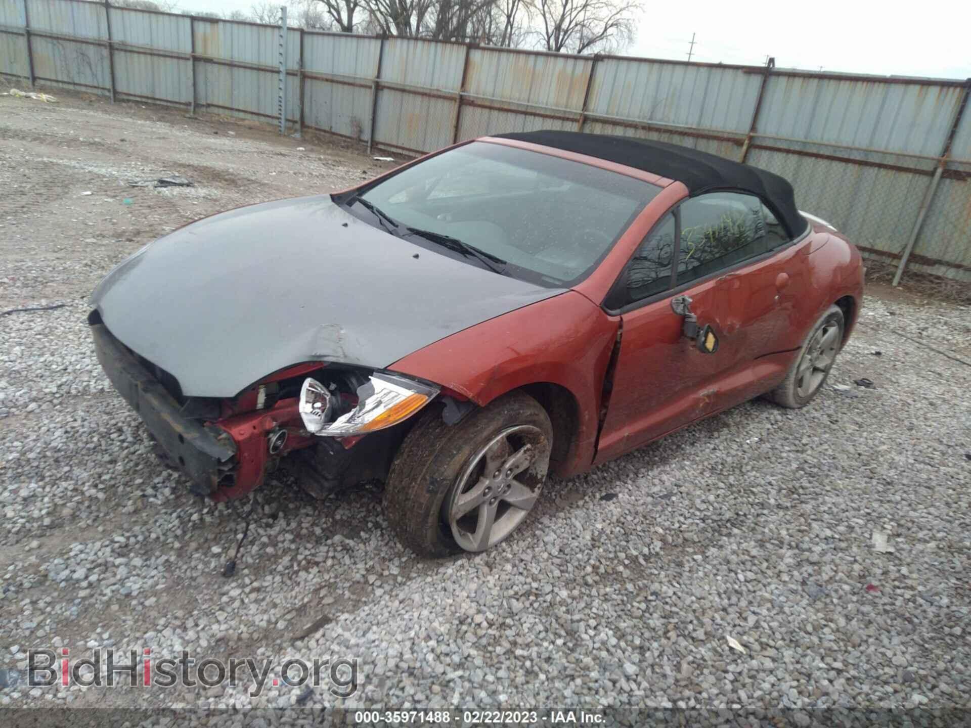 2007 MITSUBISHI ECLIPSE - VIN: 4A3AL25F77E001404 - Photo 2