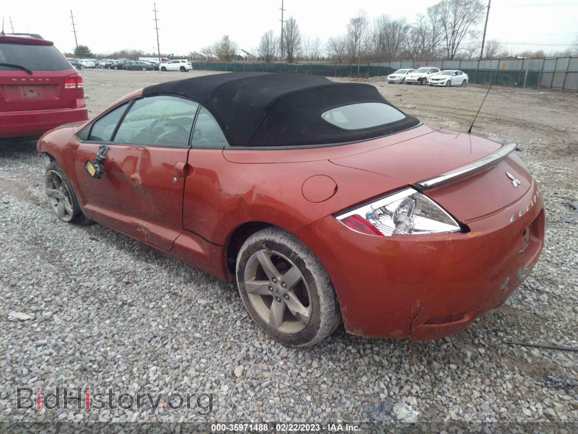 2007 MITSUBISHI ECLIPSE - VIN: 4A3AL25F77E001404 - Photo 3