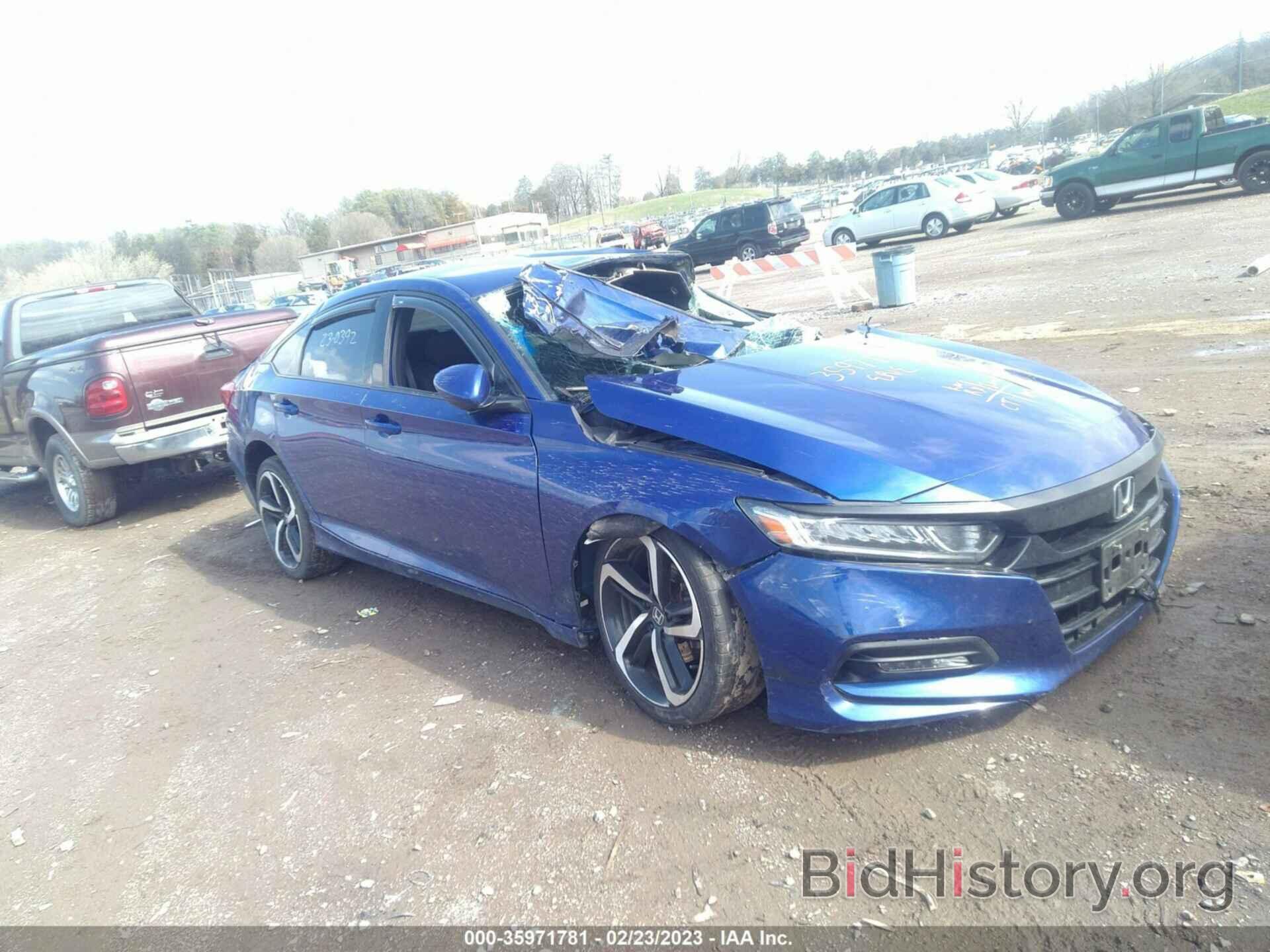 Photo 1HGCV1F32JA230349 - HONDA ACCORD SEDAN 2018