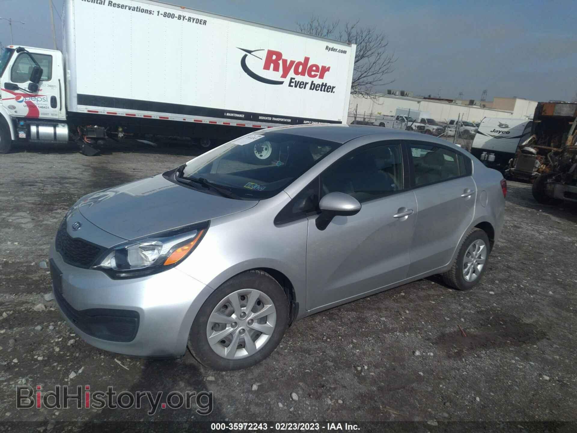 2013 KIA RIO - VIN: KNADM4A33D6110613 - Фото 2