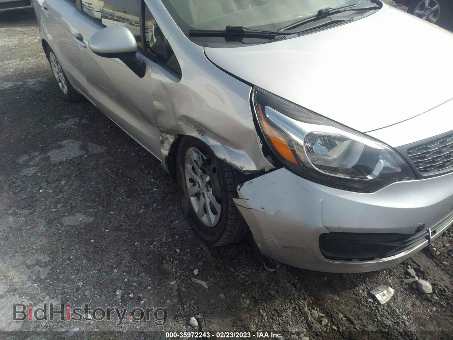 2013 KIA RIO - VIN: KNADM4A33D6110613 - Фото 6