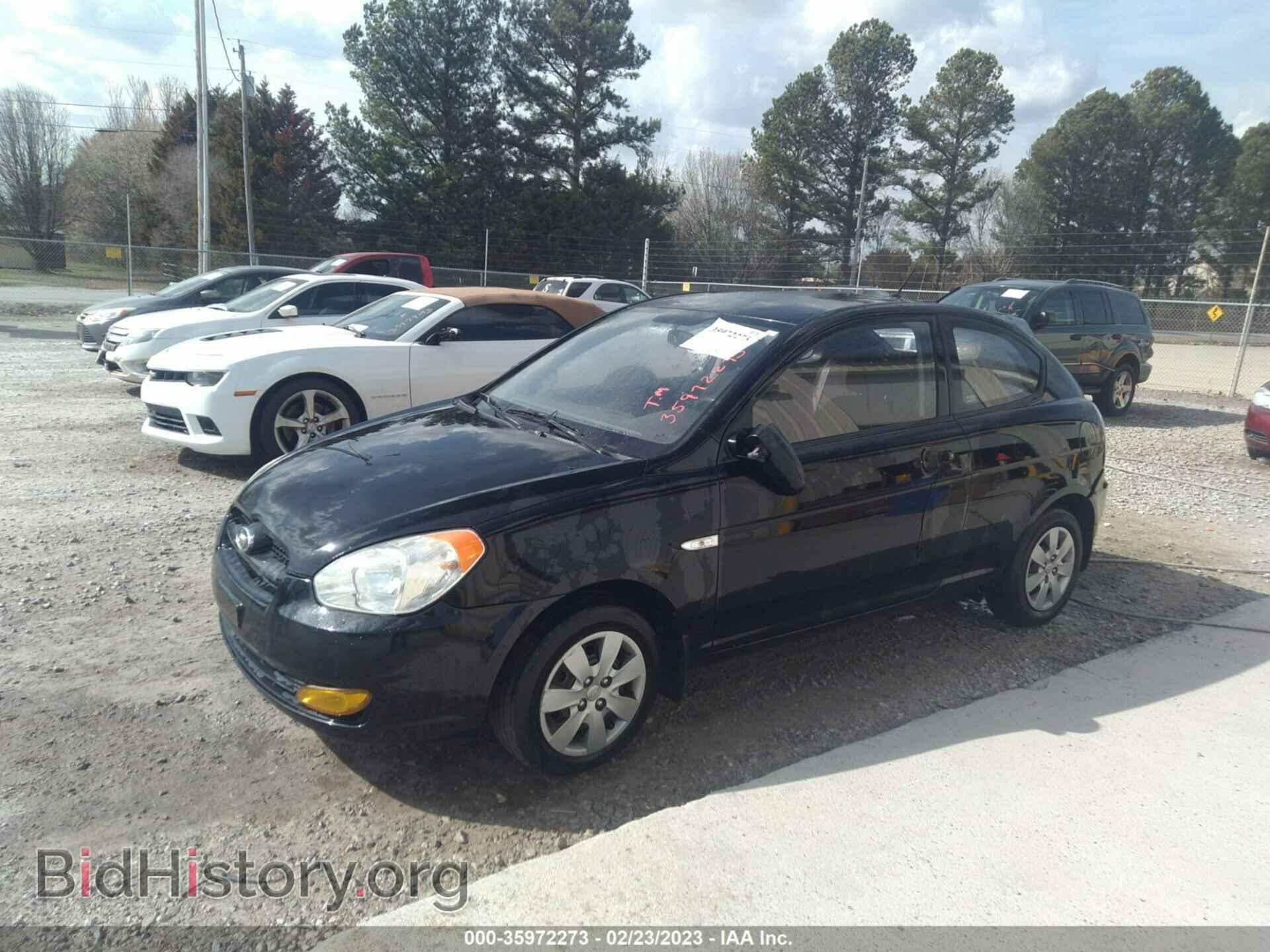 2008 HYUNDAI ACCENT - VIN: KMHCM36C28U068224 - Фото 2