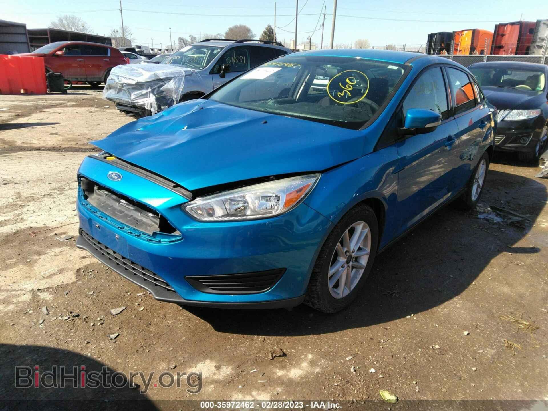 2015 FORD FOCUS - VIN: 1FADP3F21FL348085 - Фото 2