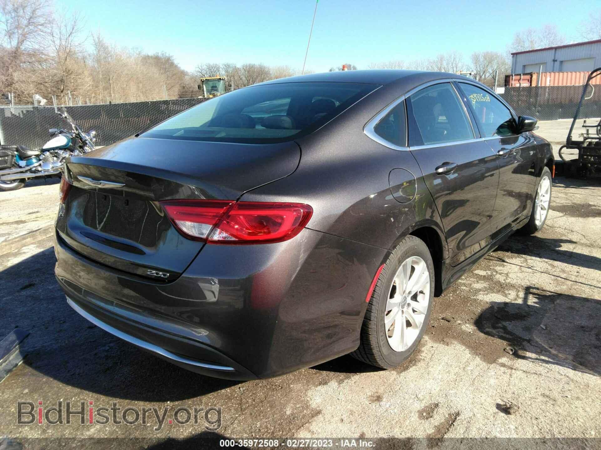 2015 CHRYSLER 200 - VIN: 1C3CCCAB4FN535824 - Фото 4