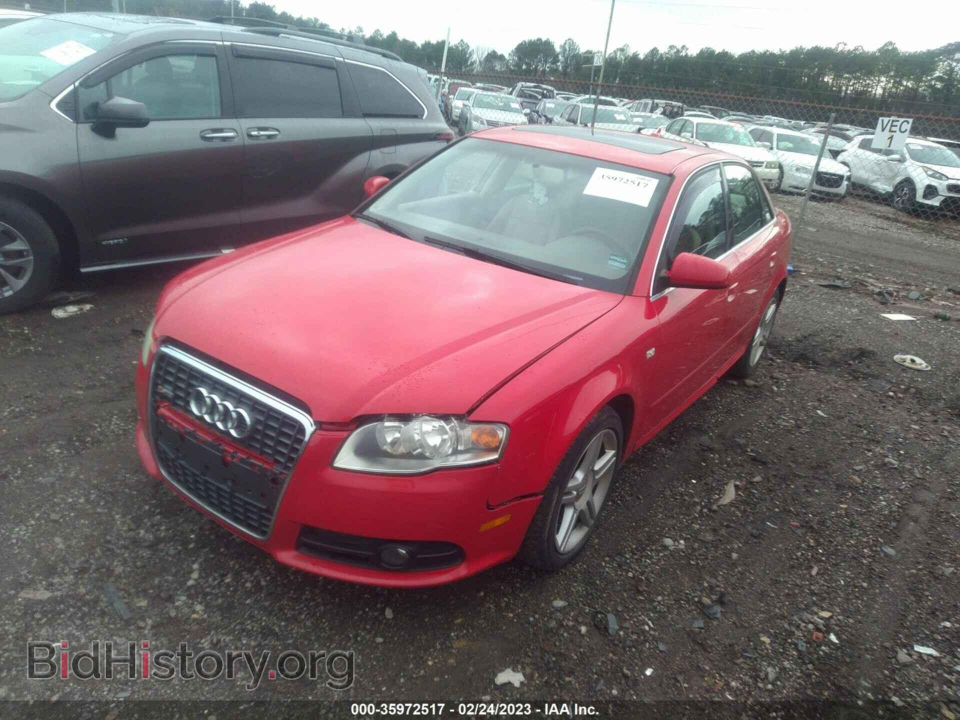 2008 AUDI A4 - VIN: WAUDF78E38A082575 - Фото 2