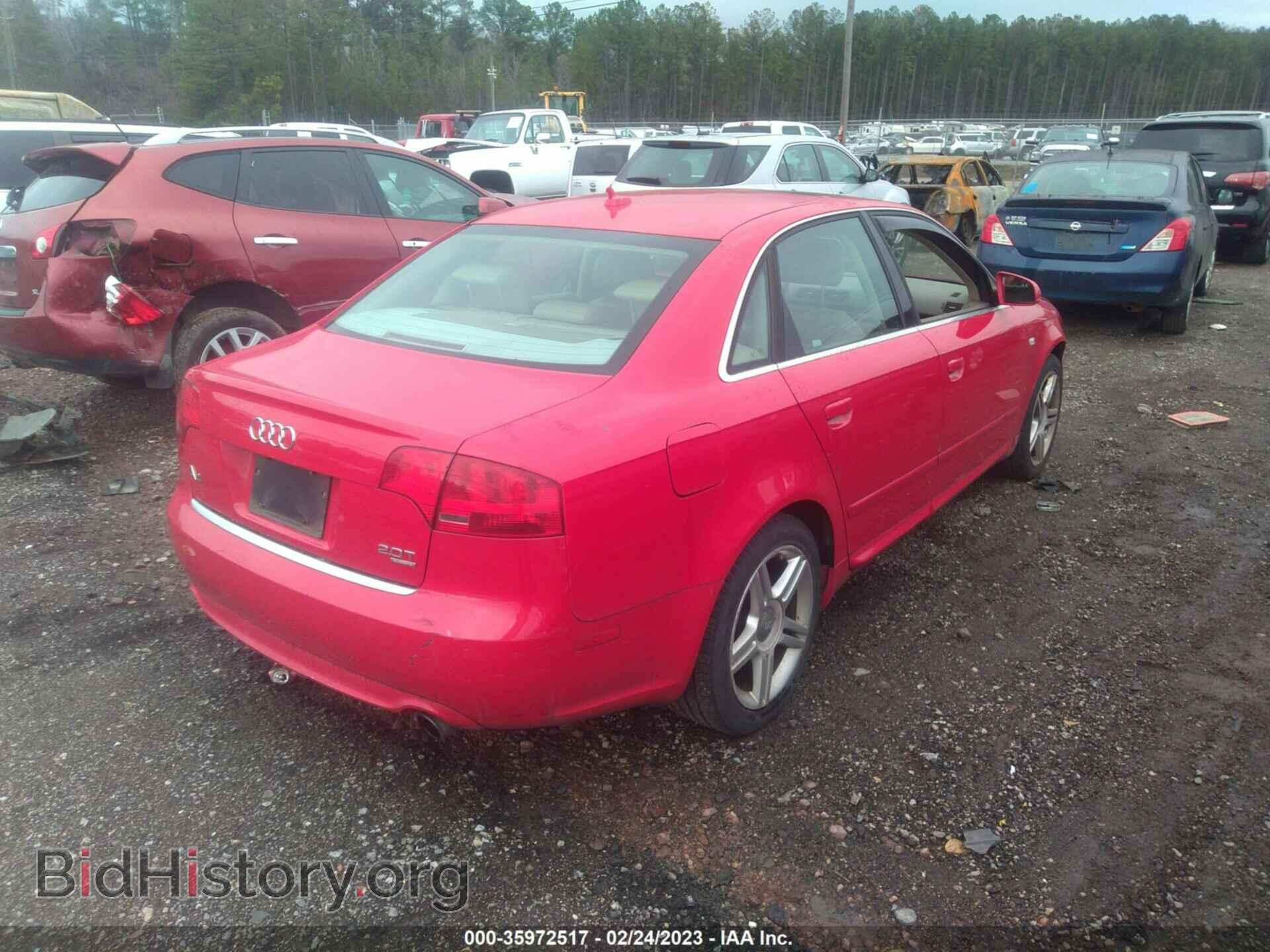 2008 AUDI A4 - VIN: WAUDF78E38A082575 - Фото 4