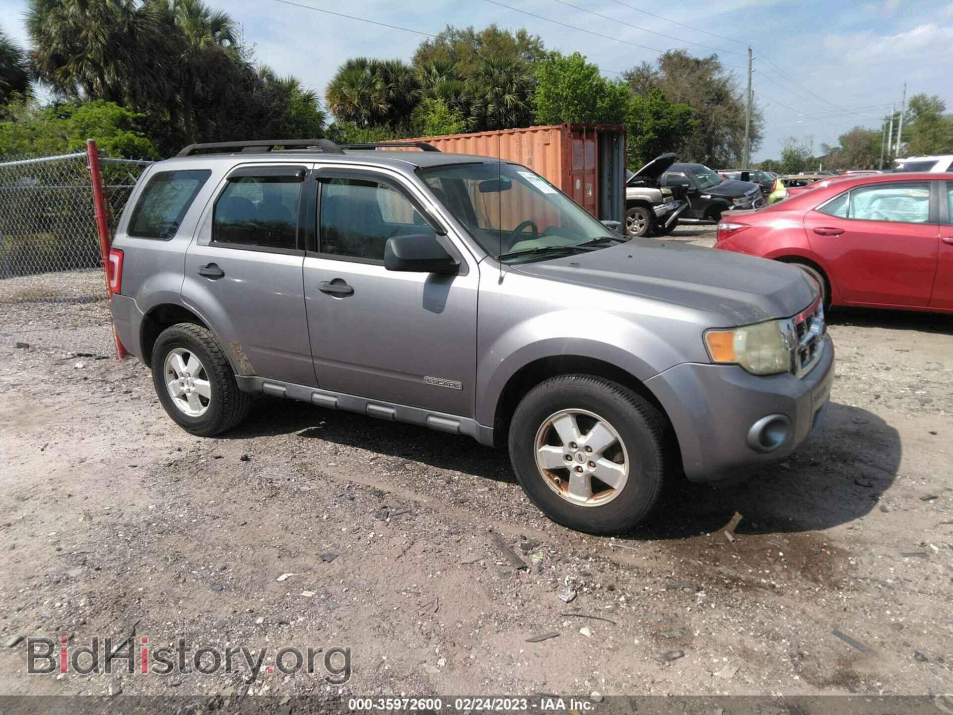 Photo 1FMCU02Z48KD76936 - FORD ESCAPE 2008