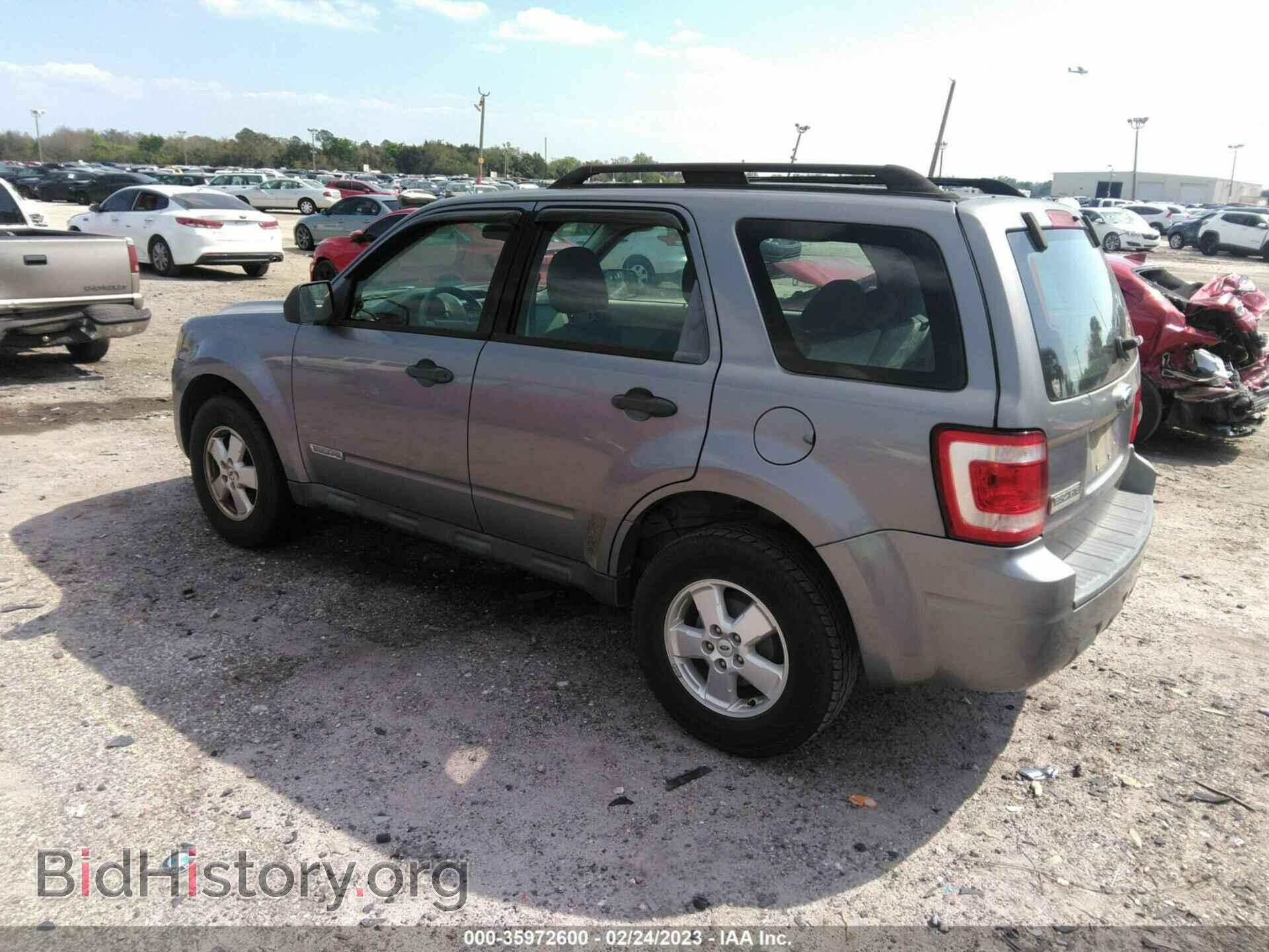 2008 FORD ESCAPE - VIN: 1FMCU02Z48KD76936 - Фото 3