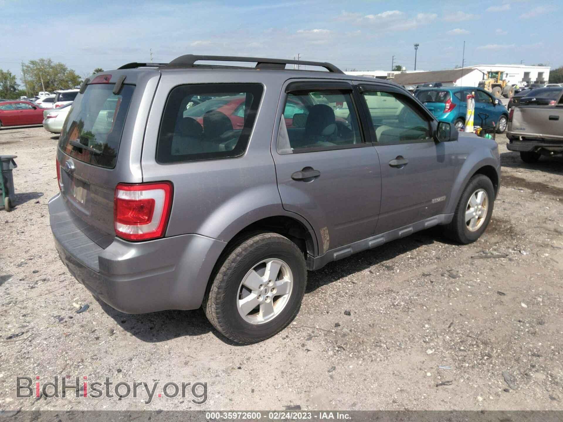 2008 FORD ESCAPE - VIN: 1FMCU02Z48KD76936 - Фото 4