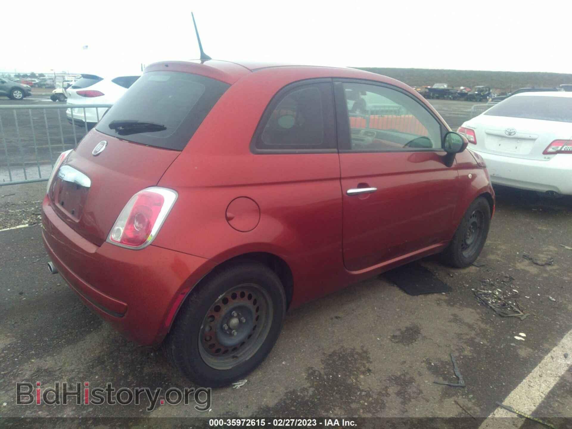 2012 FIAT 500 - VIN: 3C3CFFAR9CT313622 - Фото 4