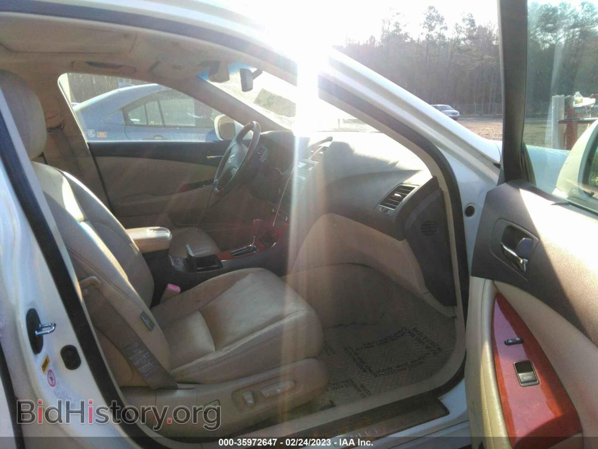 2007 LEXUS ES 350 - VIN: JTHBJ46G972002635 - Фото 5