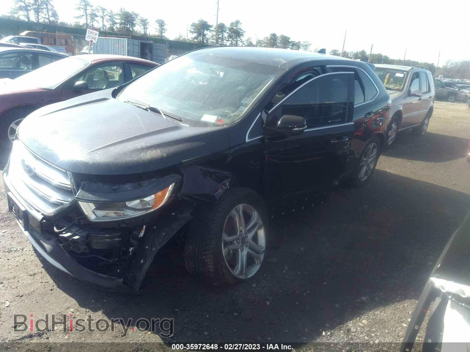 2018 FORD EDGE - VIN: 2FMPK4K87JBC33159 - Фото 2
