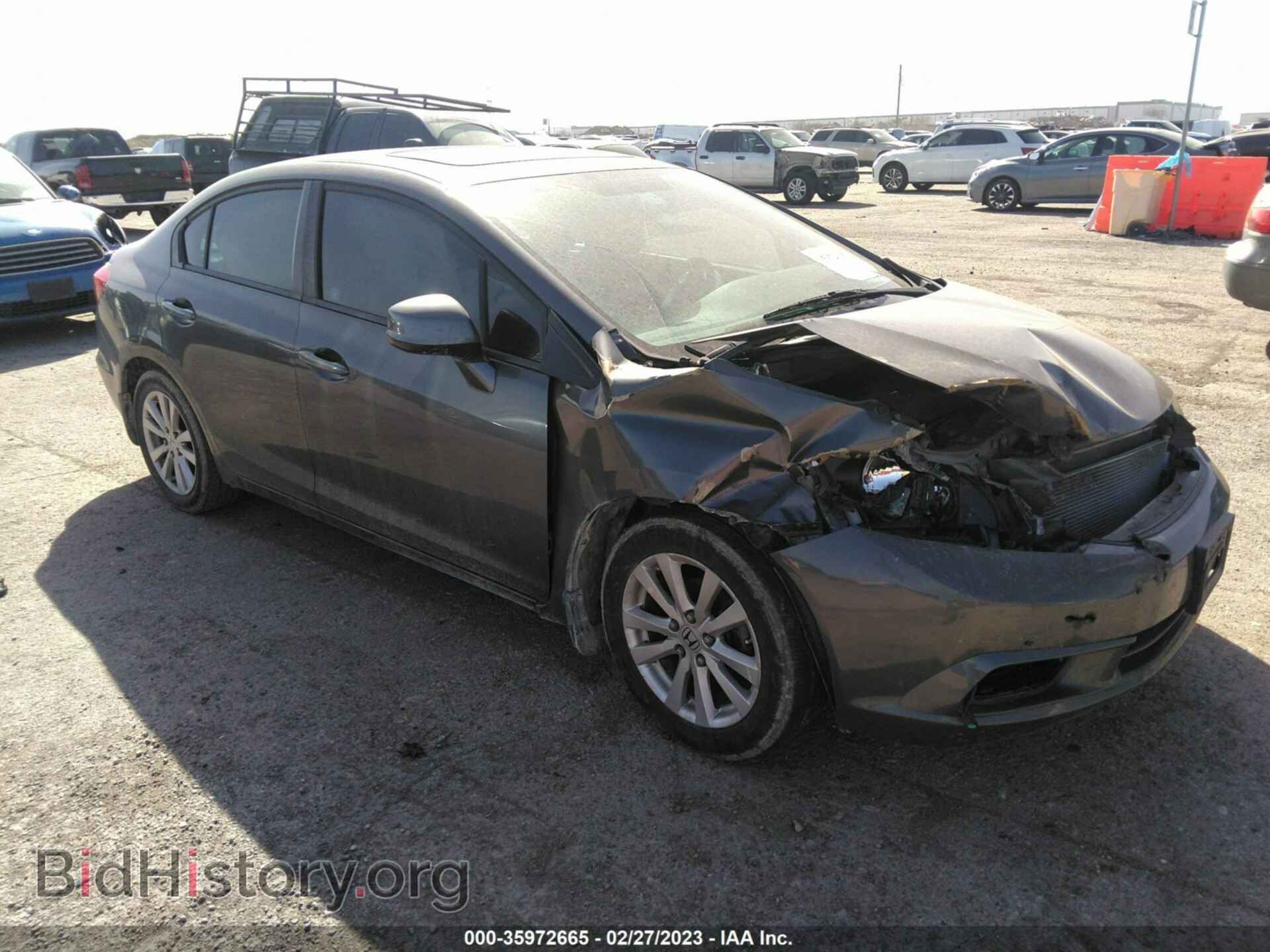 Photo 2HGFB2F9XCH526806 - HONDA CIVIC SDN 2012