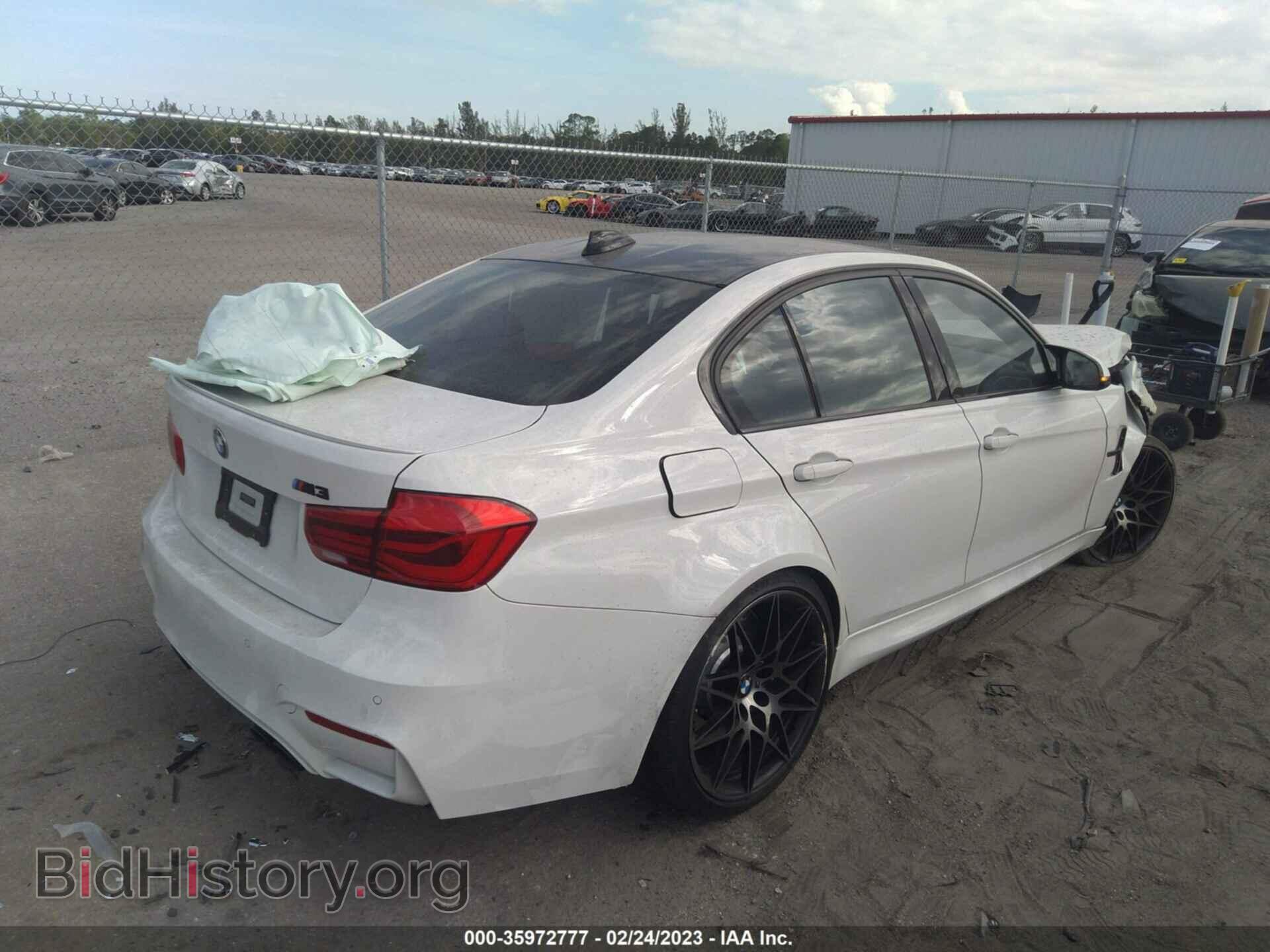 2018 BMW M3 - VIN: WBS8M9C59J5L00345 - Фото 4