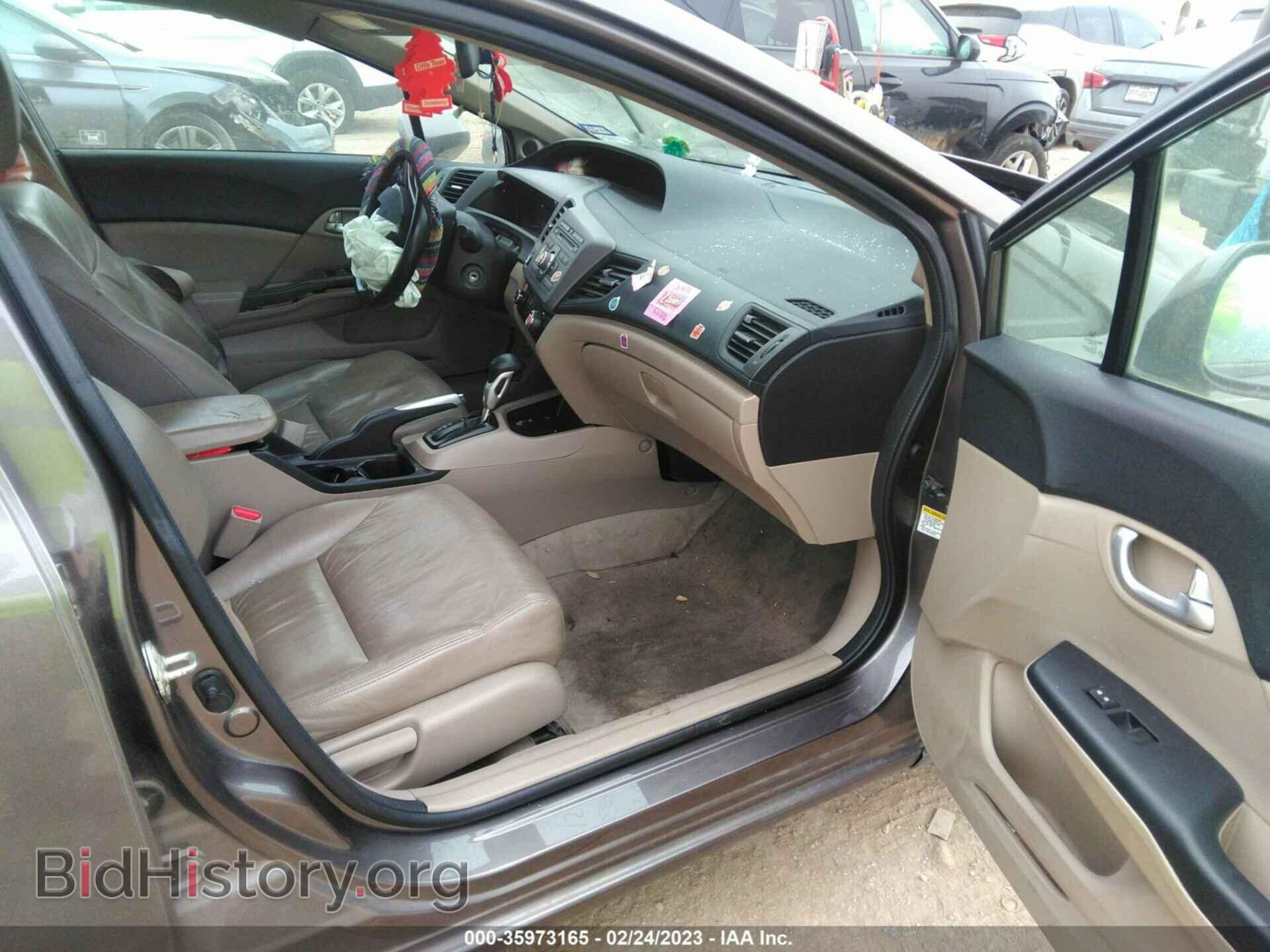 2012 HONDA CIVIC SDN - VIN: 19XFB2F93CE363474 - Фото 5
