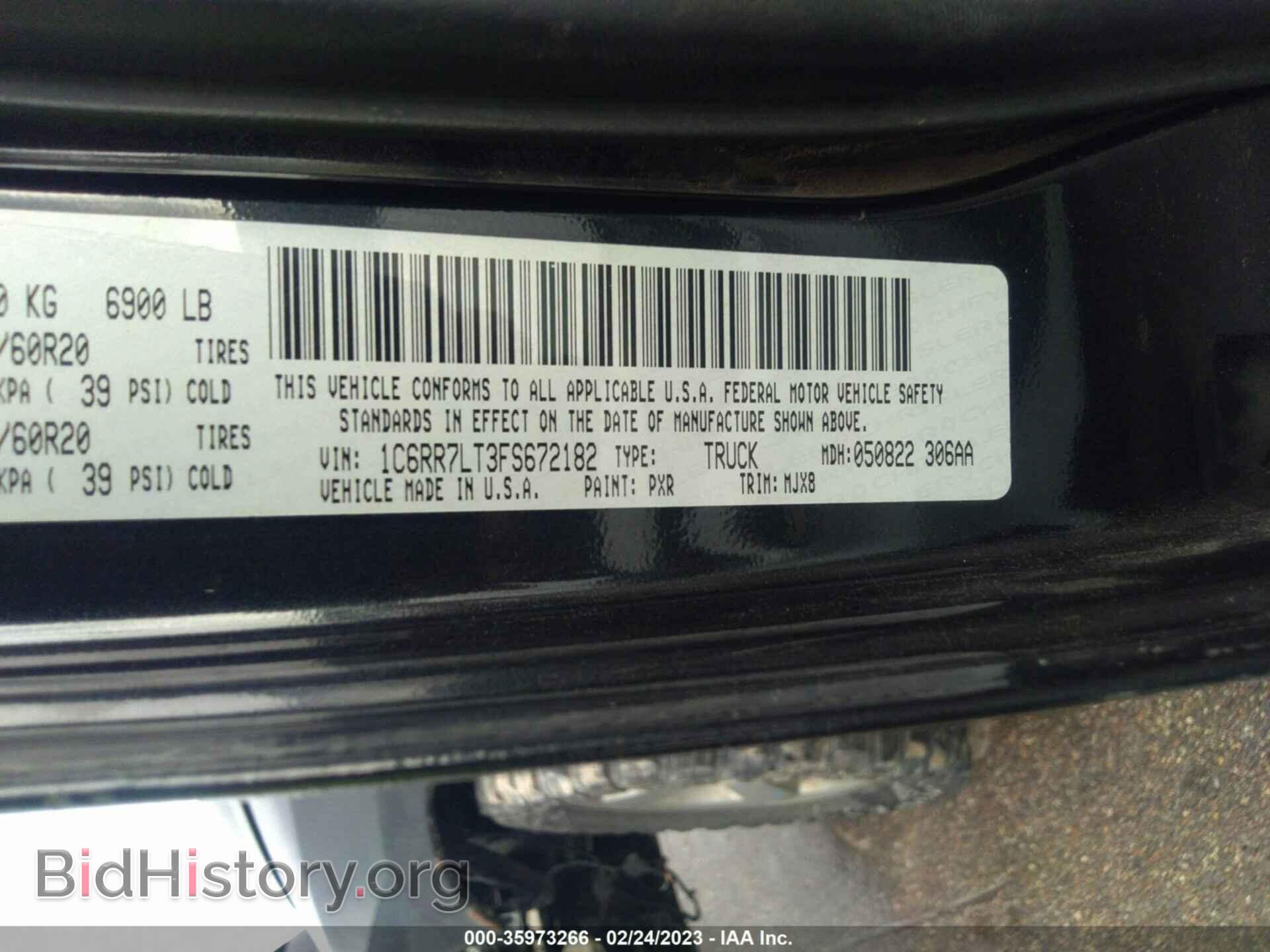 2015 RAM 1500 - VIN: 1C6RR7LT3FS672182 - Photo 9