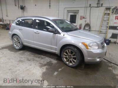 2011 Dodge CALIBER Heat, silver — VIN 1B3CB5HA0BD162404, IAAI