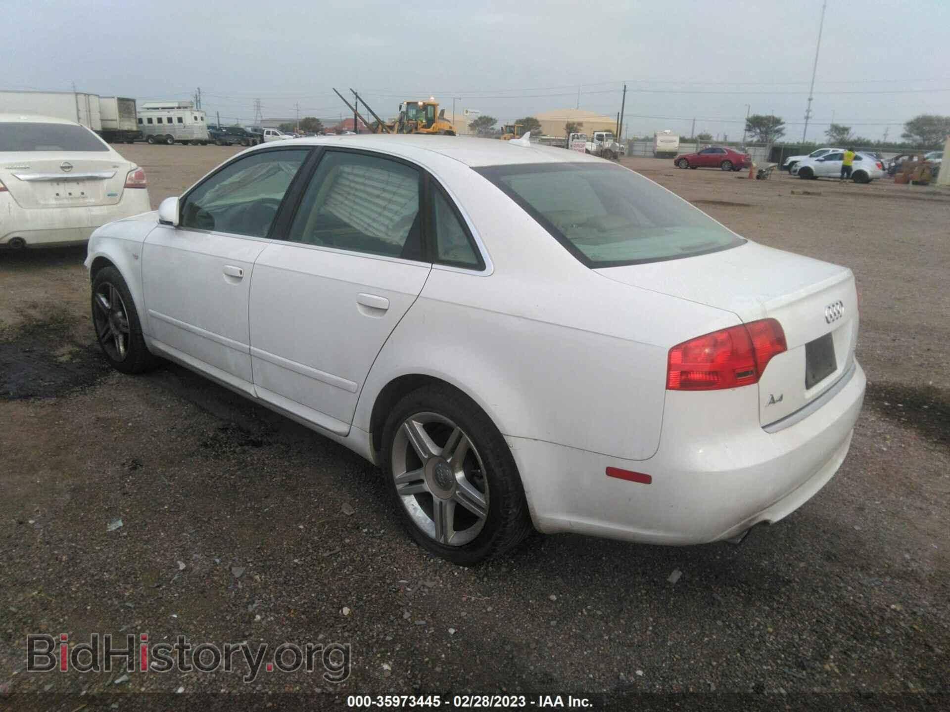 2008 AUDI A4 - VIN: WAUAF78E88A047470 - Фото 3