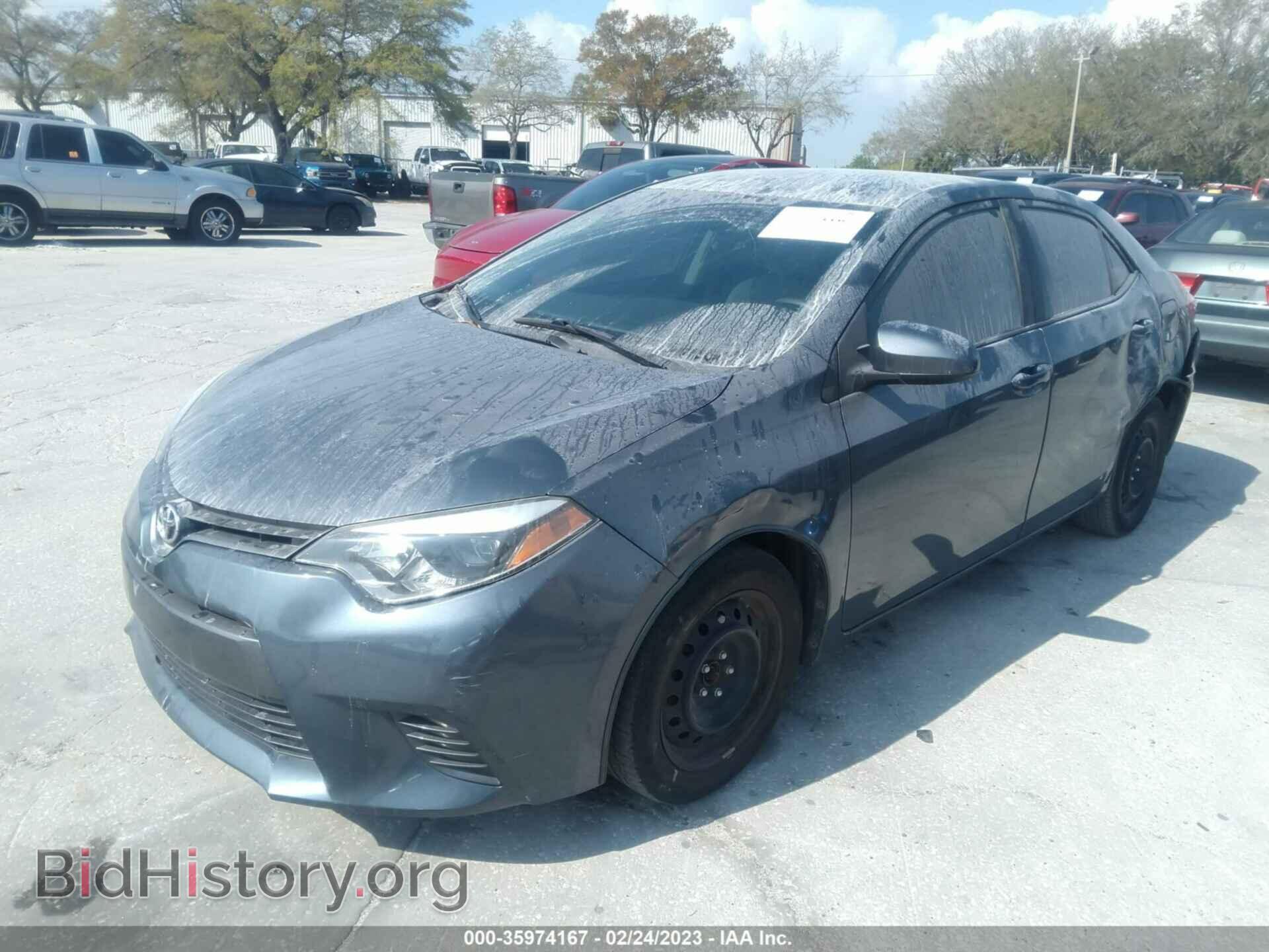 2015 TOYOTA COROLLA - VIN: 2T1BURHEXFC244660 - Фото 2