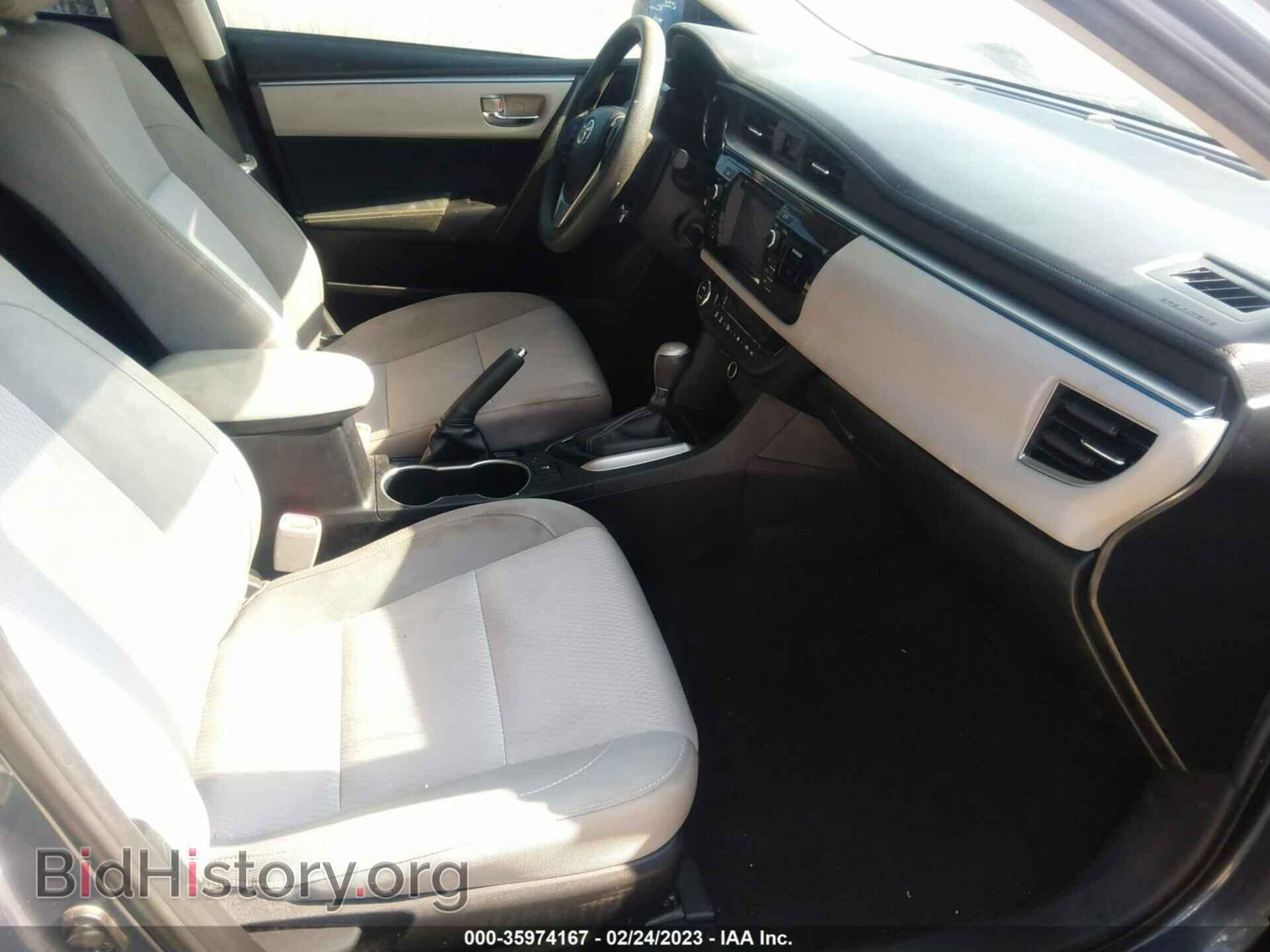 2015 TOYOTA COROLLA - VIN: 2T1BURHEXFC244660 - Фото 5