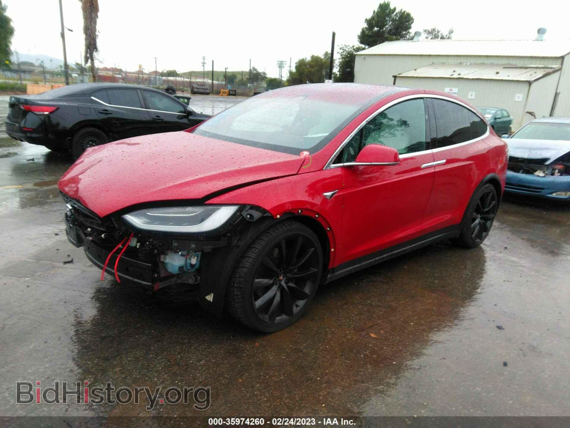 2017 TESLA MODEL X - VIN: 5YJXCAE20HF057673 - Фото 2