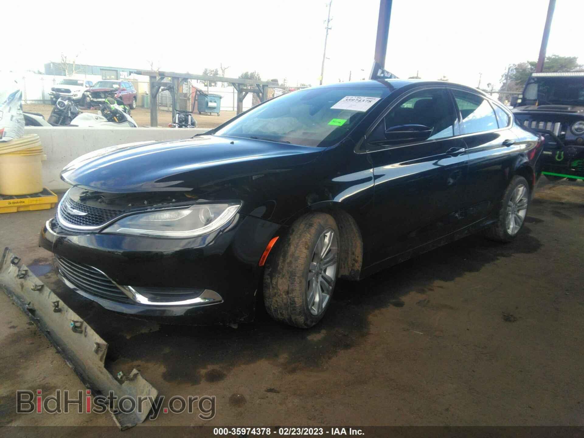 2015 CHRYSLER 200 - VIN: 1C3CCCAB9FN729653 - Фото 2