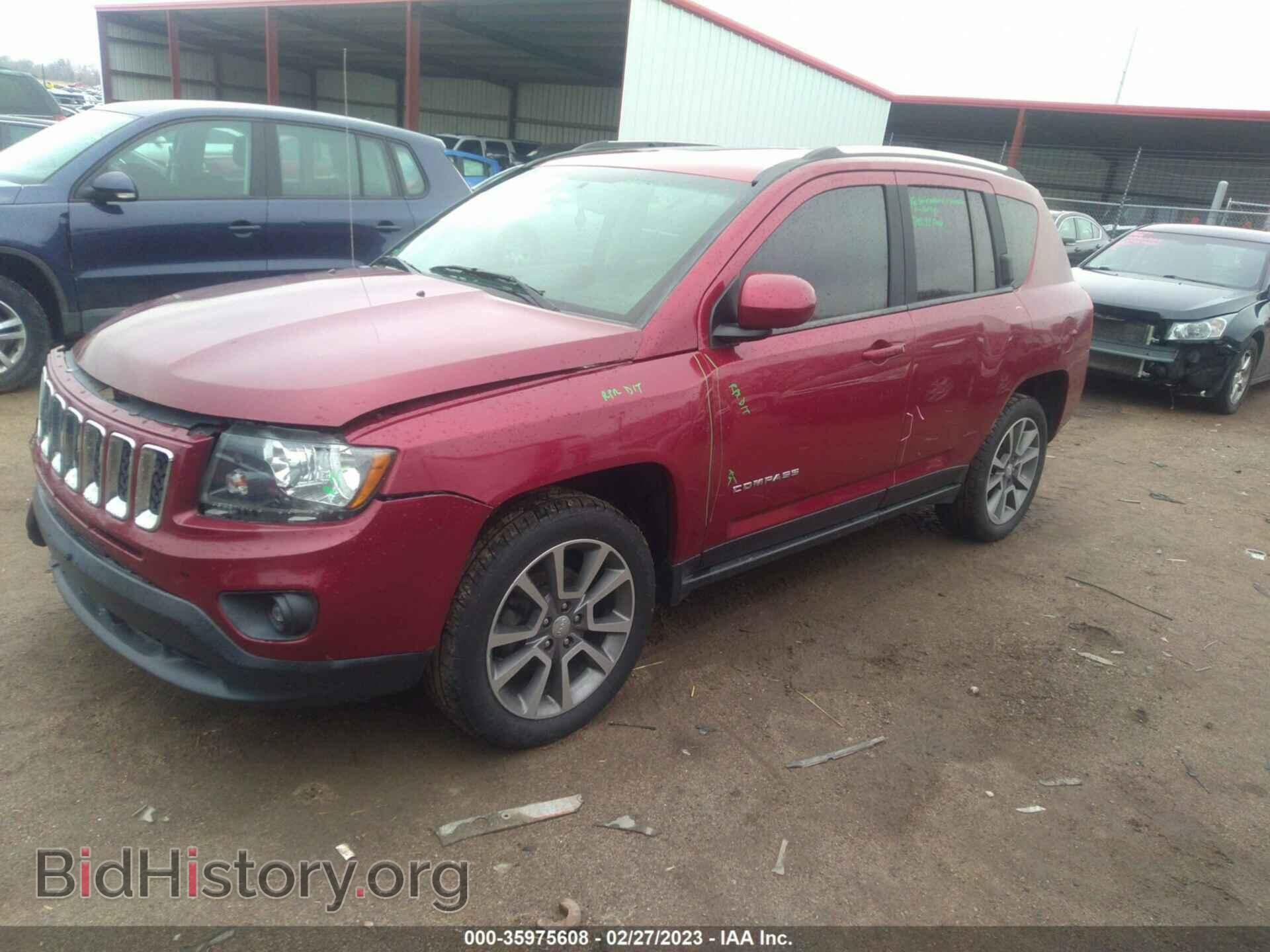 2014 JEEP COMPASS - VIN: 1C4NJDCB7ED601994 - Фото 2