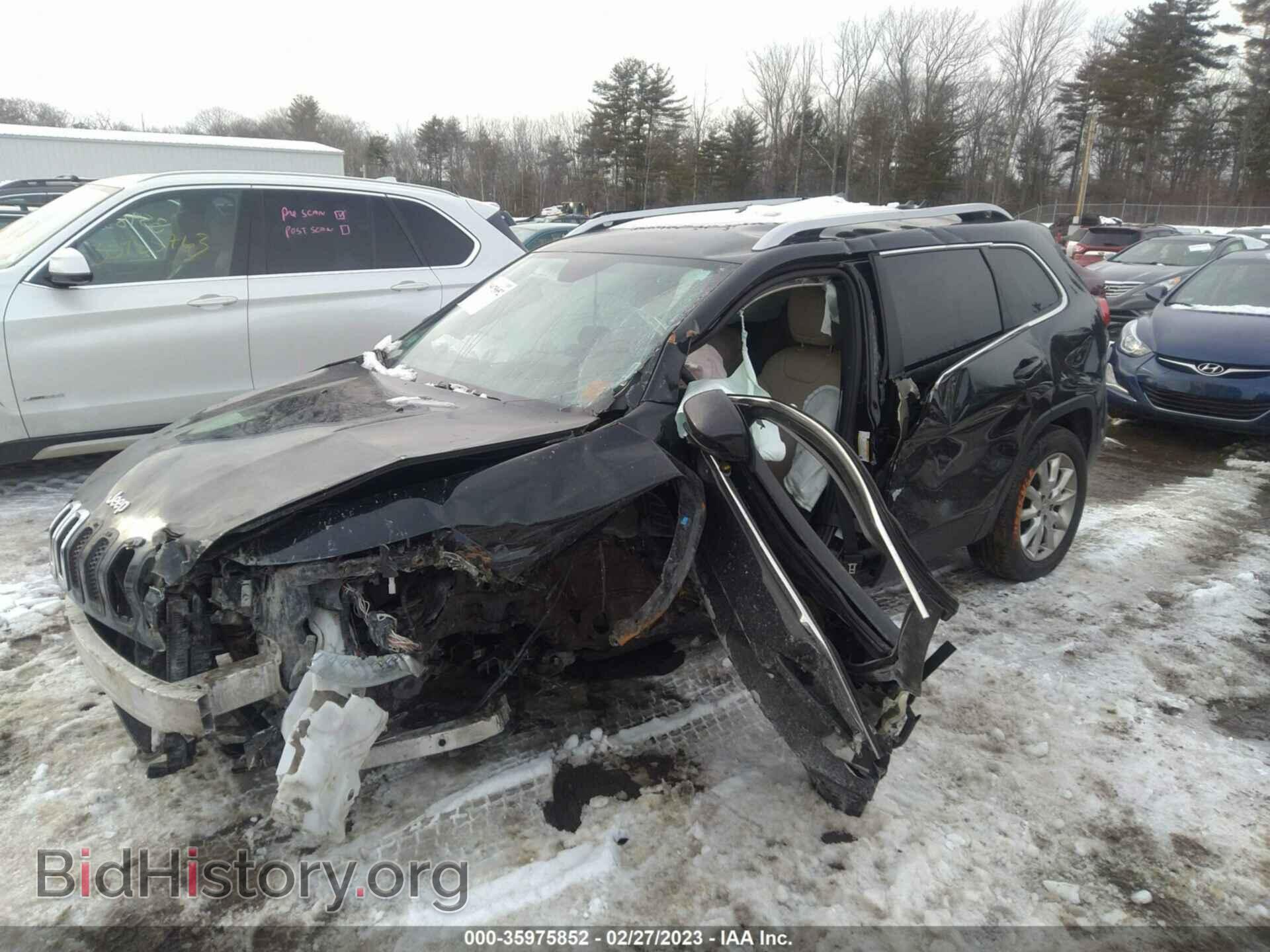 2015 JEEP CHEROKEE - VIN: 1C4PJMDS0FW676355 - Фото 2