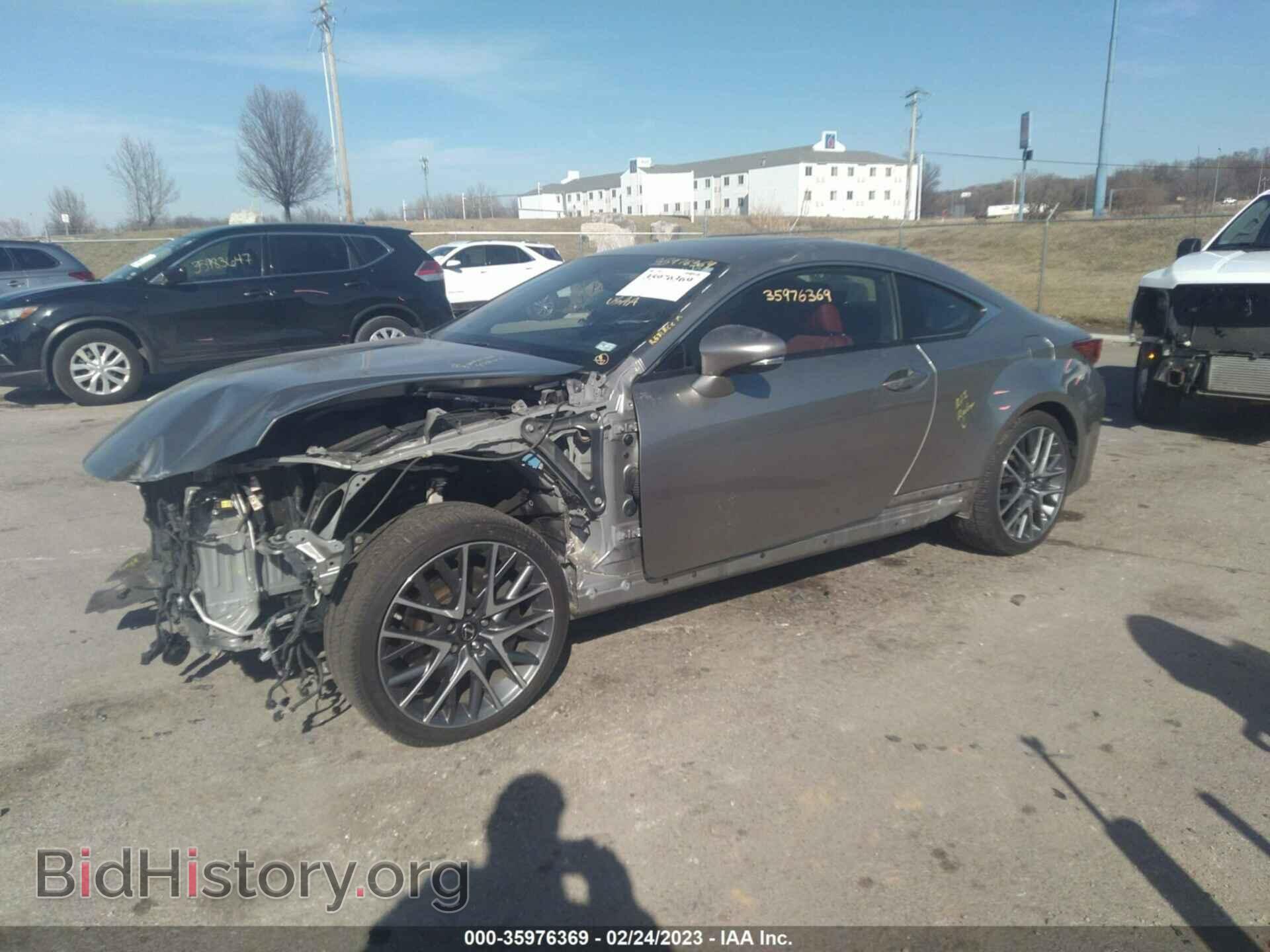 2017 LEXUS RC - VIN: JTHSE5BC9H5008285 - Фото 2