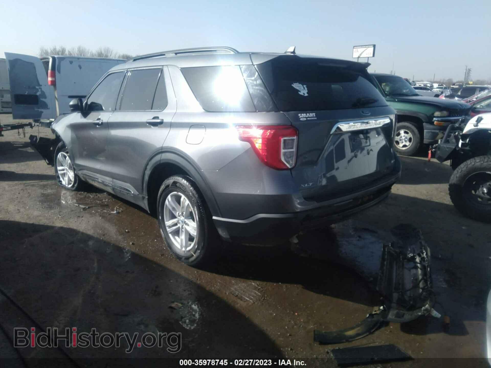 2022 FORD EXPLORER - VIN: 1FMSK8DH9NGA15401 - Фото 3