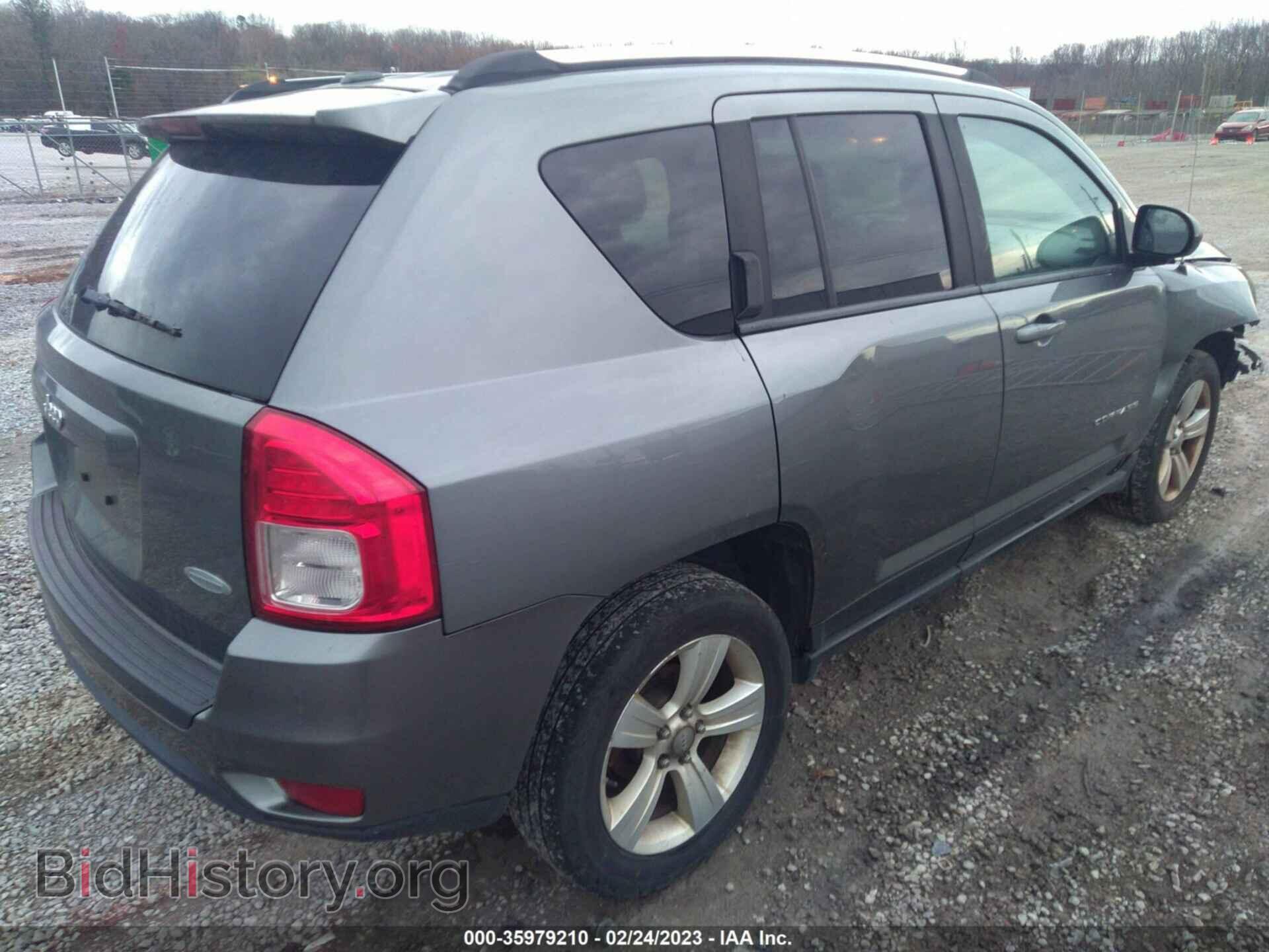 2012 JEEP COMPASS - VIN: 1C4NJDEB8CD600038 - Фото 4