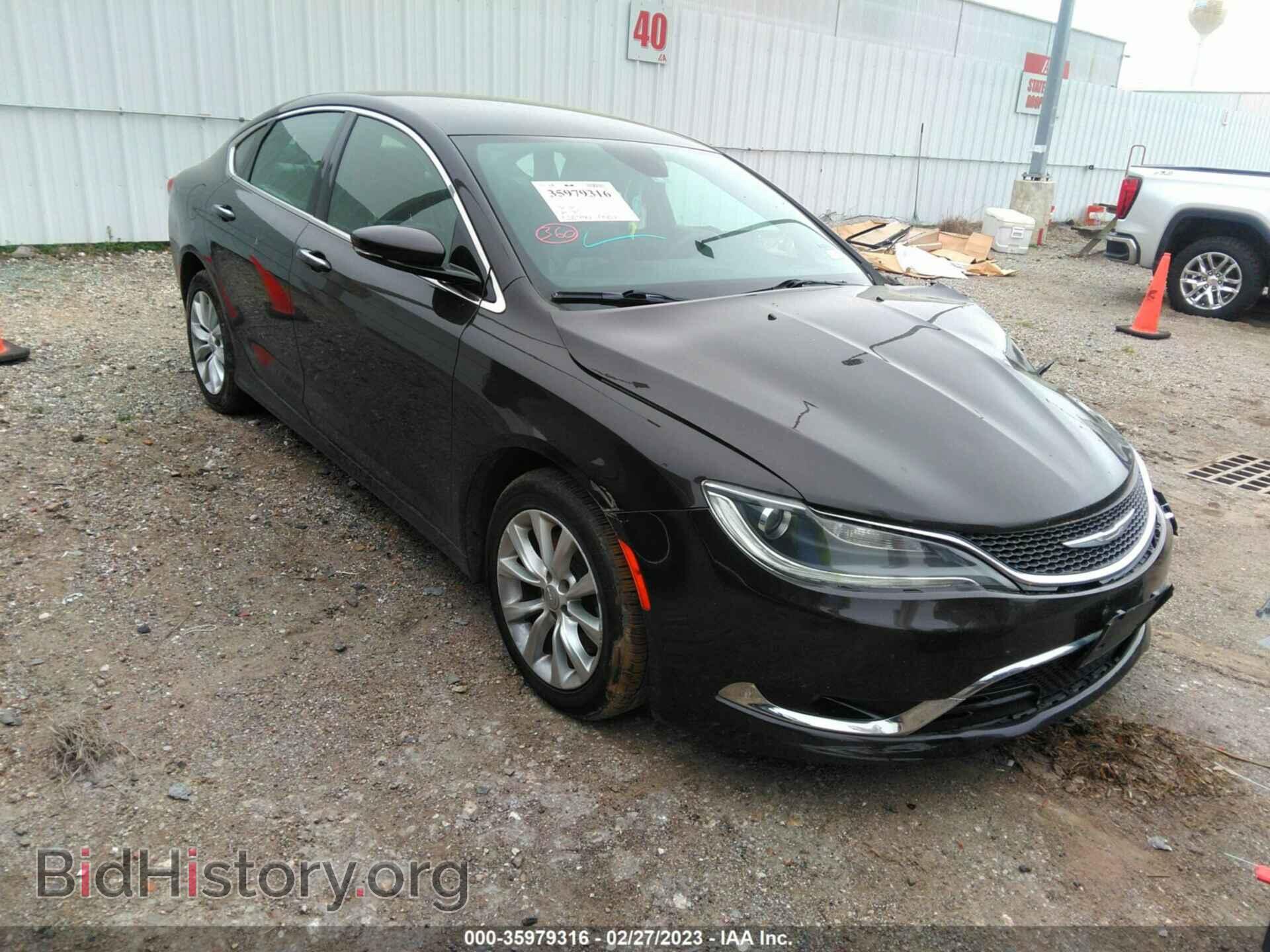 Фотография 1C3CCCCG4FN524332 - CHRYSLER 200 2015