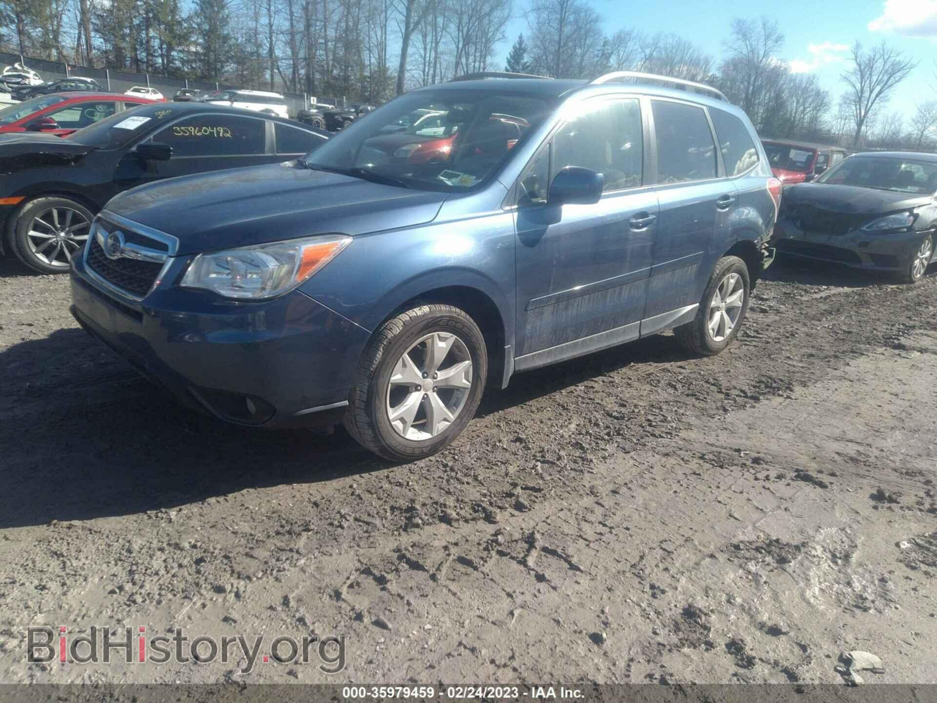 2014 SUBARU FORESTER - VIN: JF2SJAEC6EH417809 - Фото 2