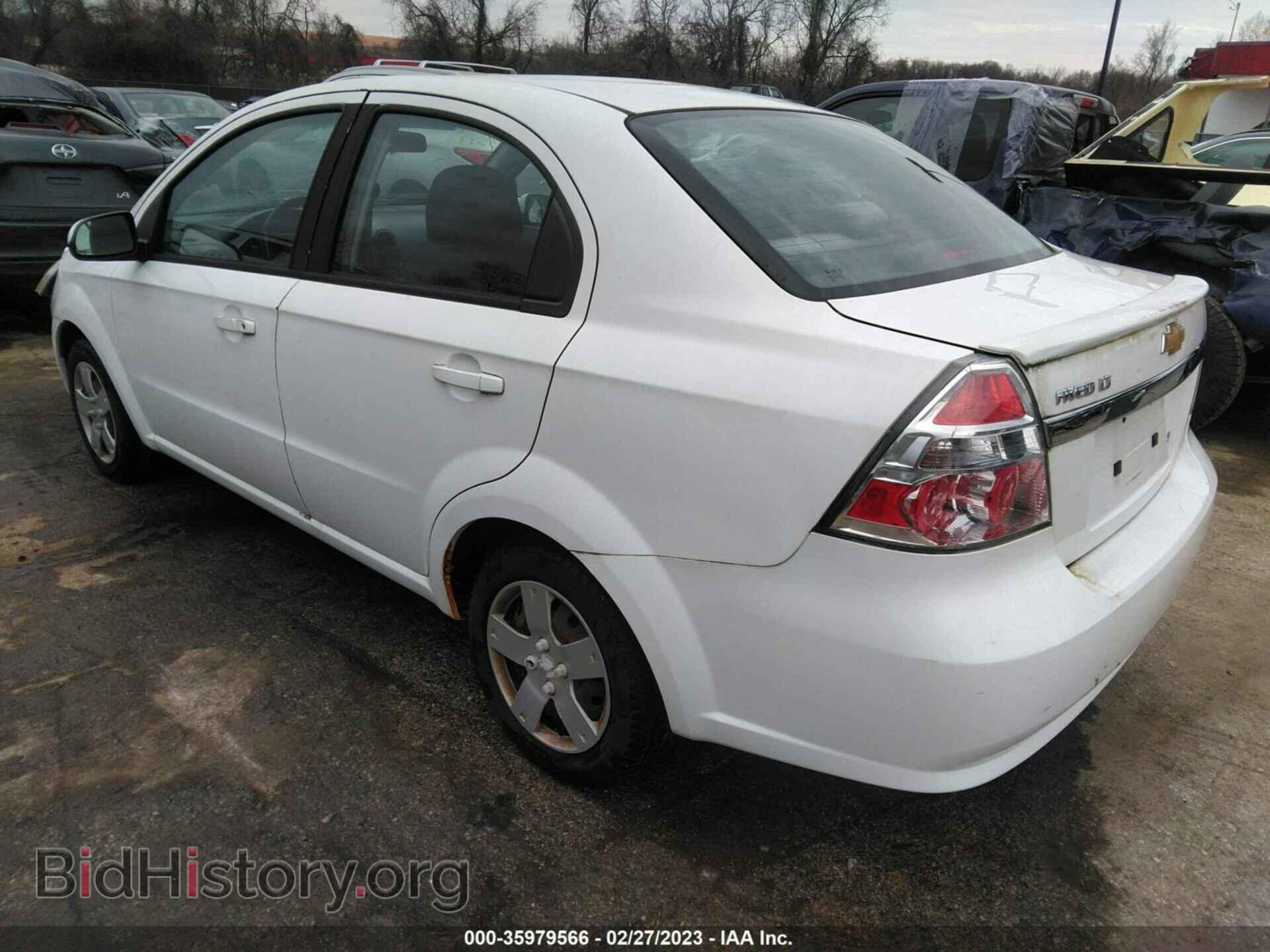 2010 CHEVROLET AVEO - VIN: KL1TD5DE1AB074996 - Фото 3