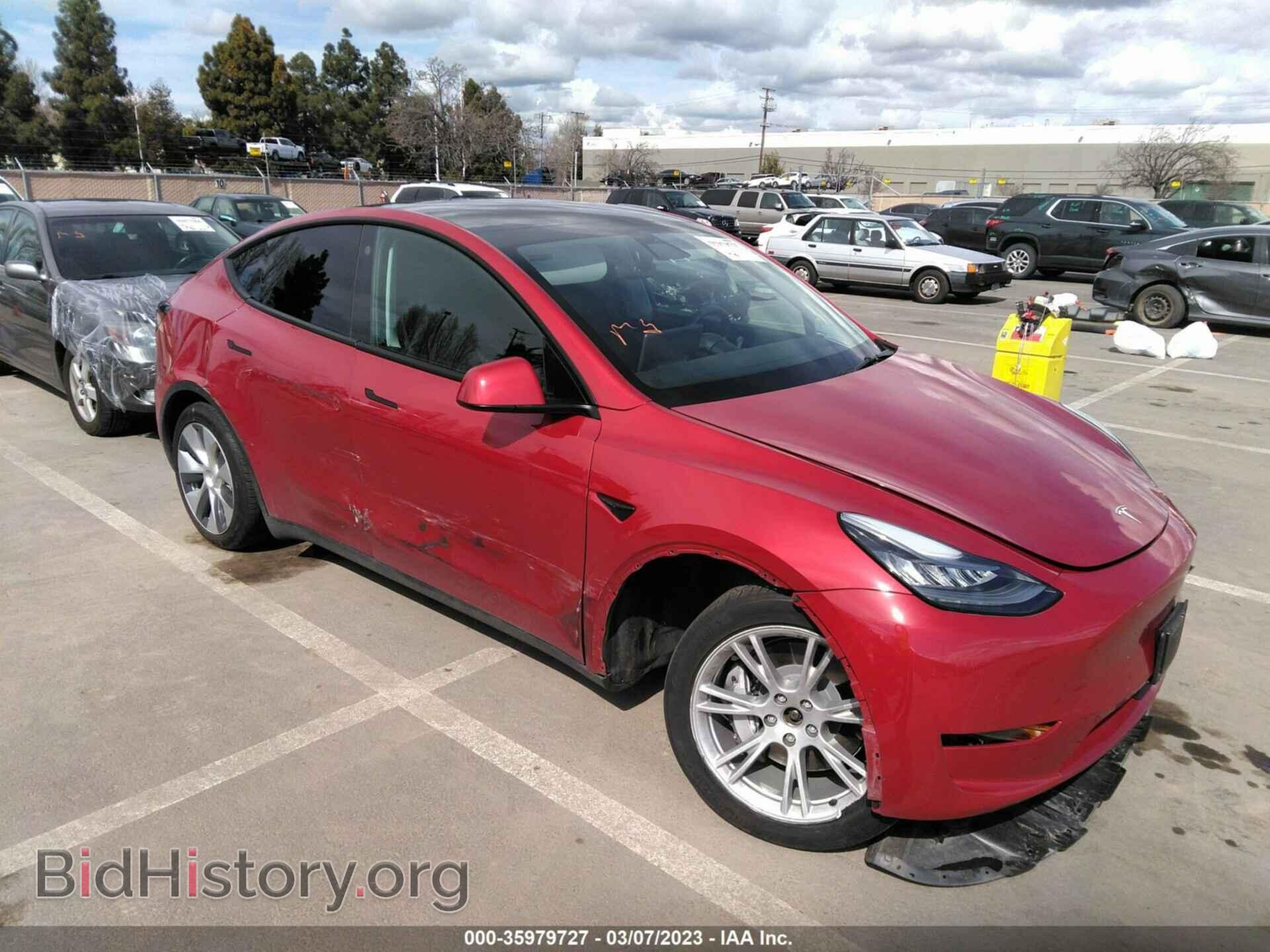 Photo 5YJYGDEE7MF152570 - TESLA MODEL Y 2021
