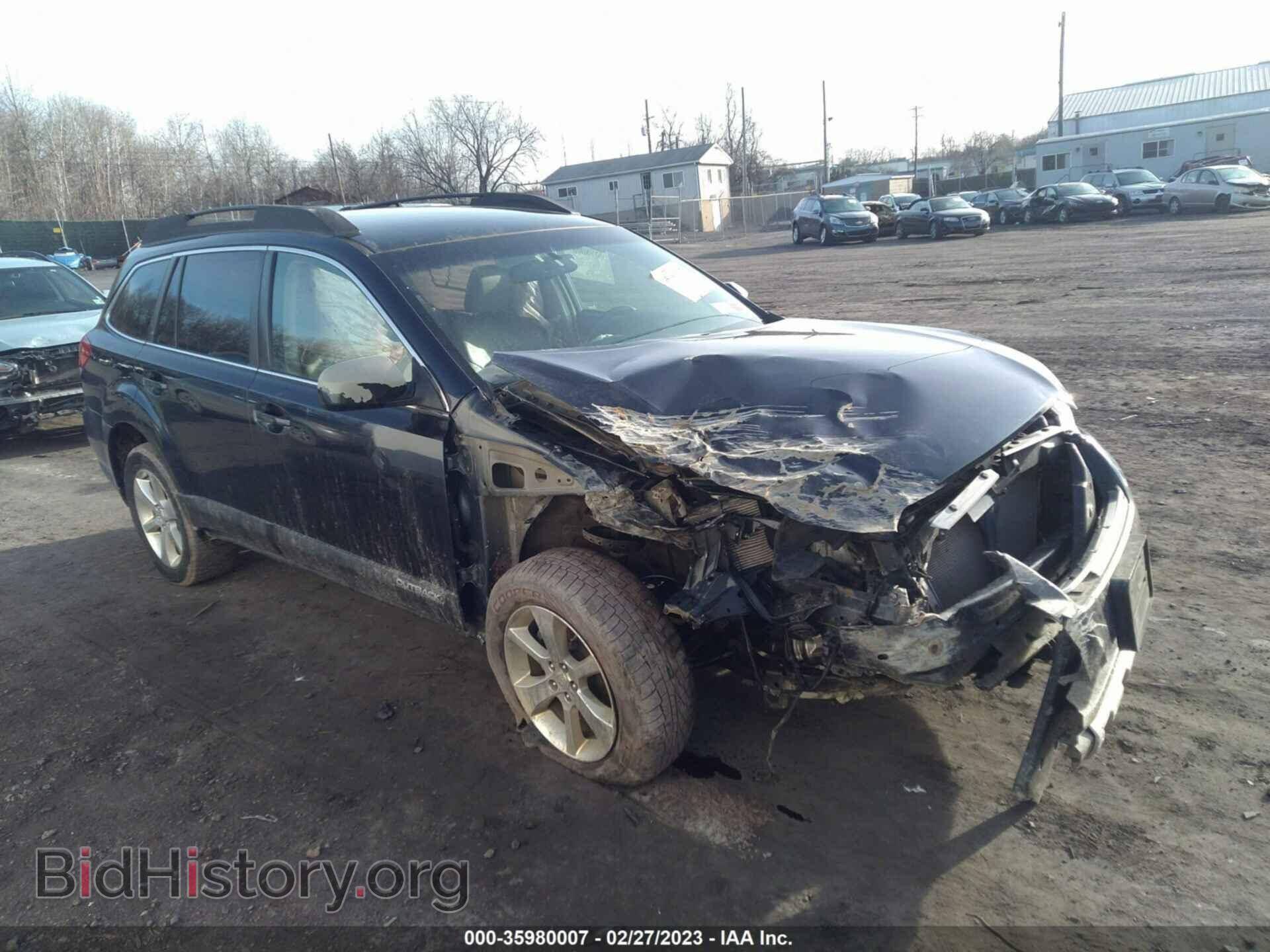 Фотография 4S4BRBKCXE3275345 - SUBARU OUTBACK 2014