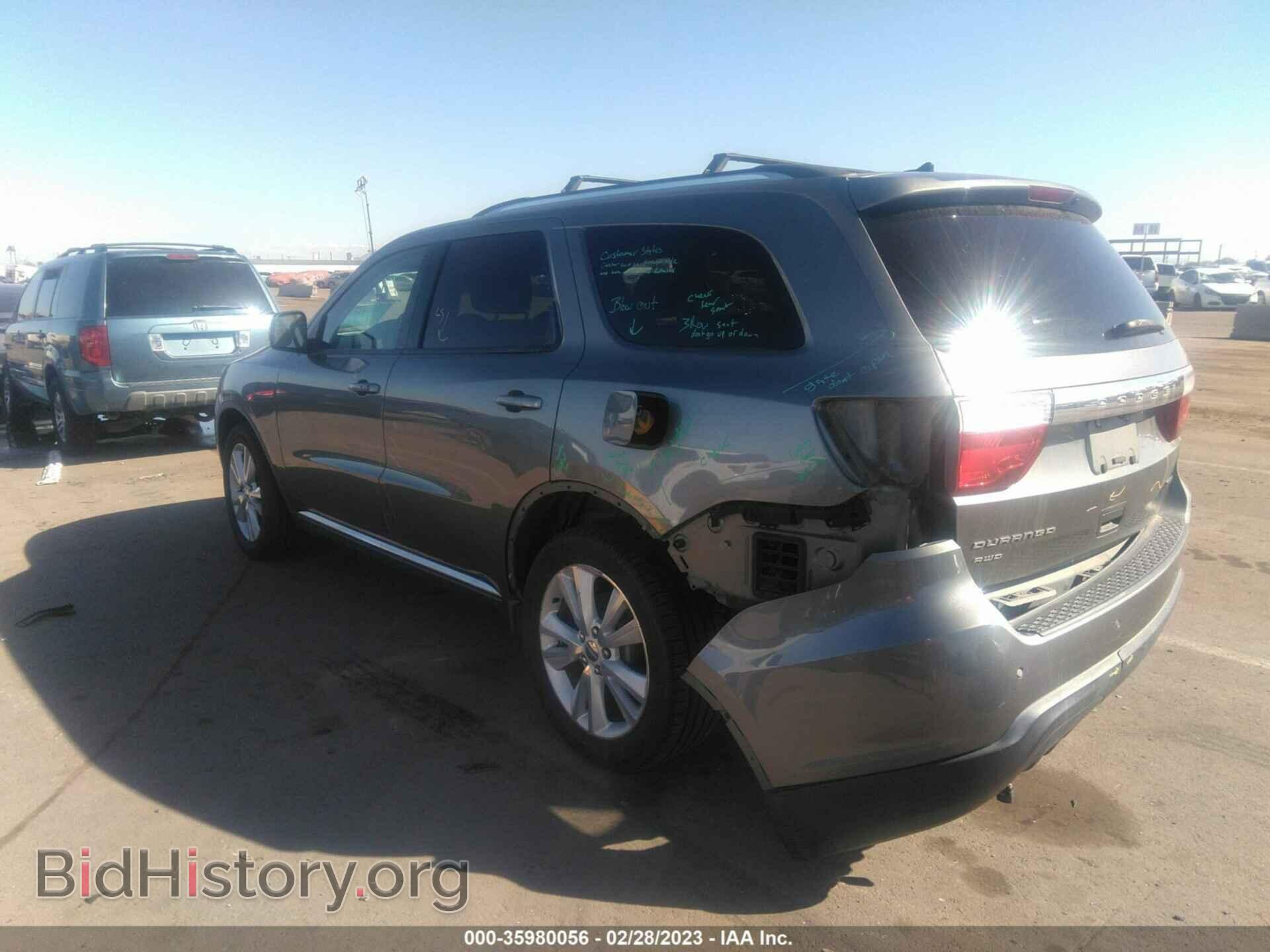 2012 DODGE DURANGO - VIN: 1C4RDJDG0CC120490 - Photo 3