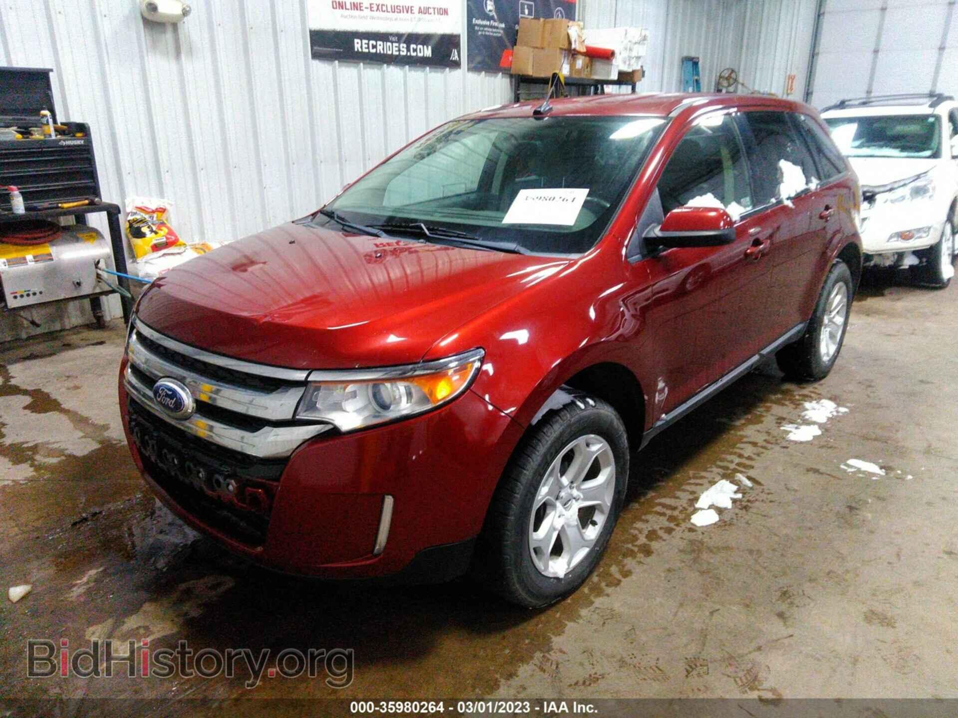 2014 FORD EDGE - VIN: 2FMDK4JC0EBB21902 - Фото 2