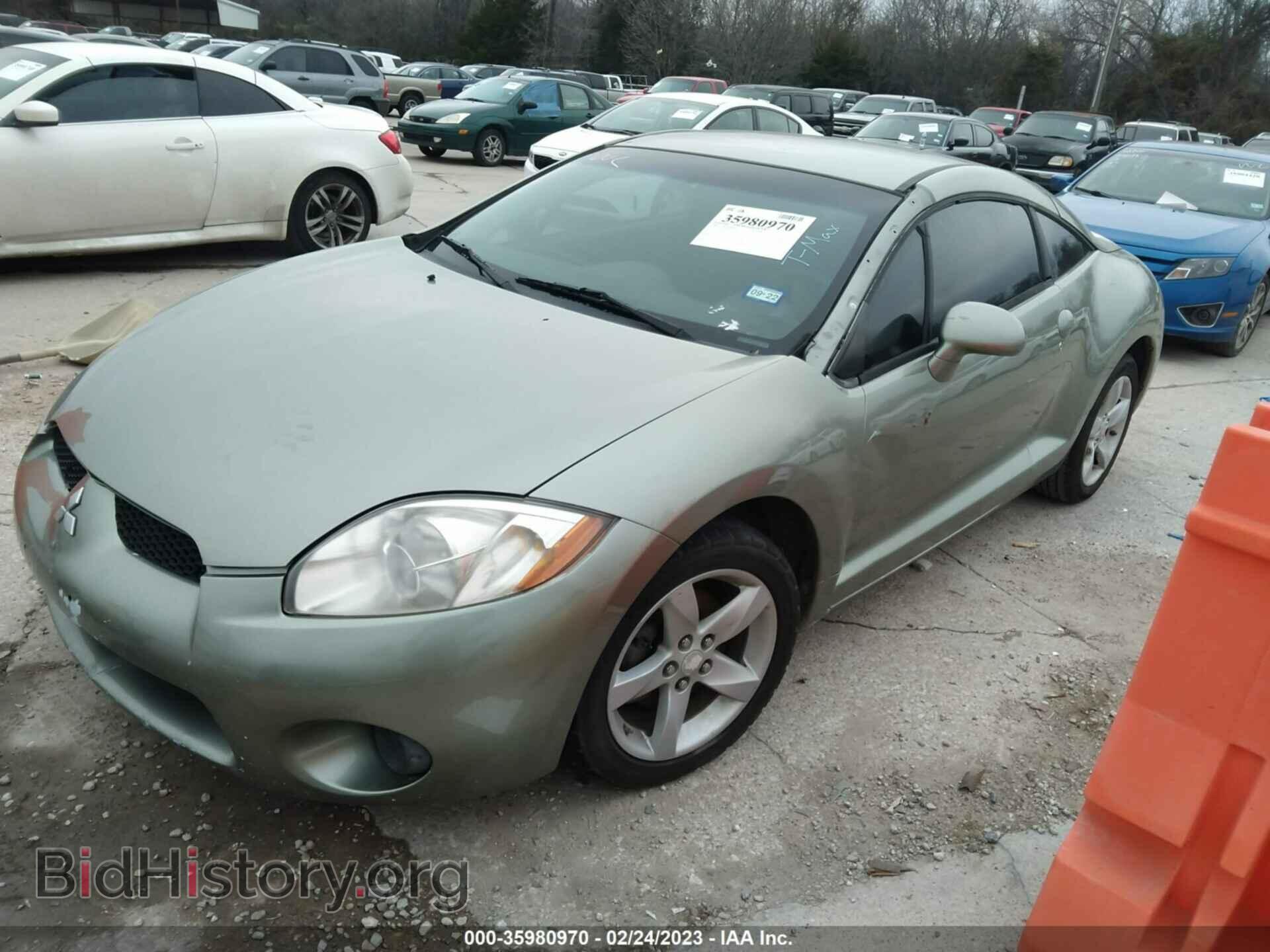 2008 MITSUBISHI ECLIPSE - VIN: 4A3AK24F18E041385 - Фото 2