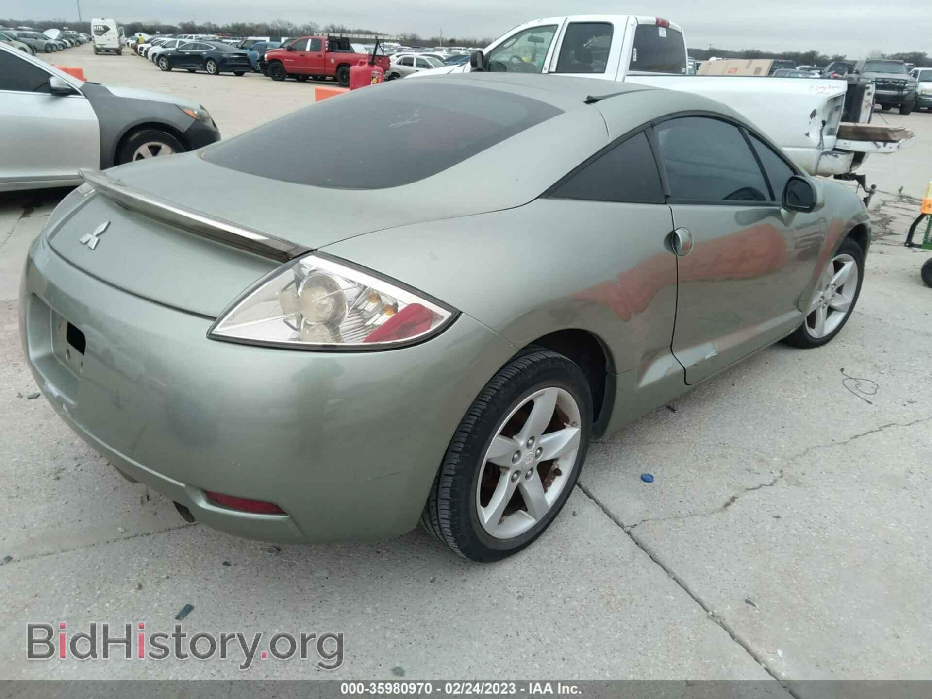 2008 MITSUBISHI ECLIPSE - VIN: 4A3AK24F18E041385 - Фото 4