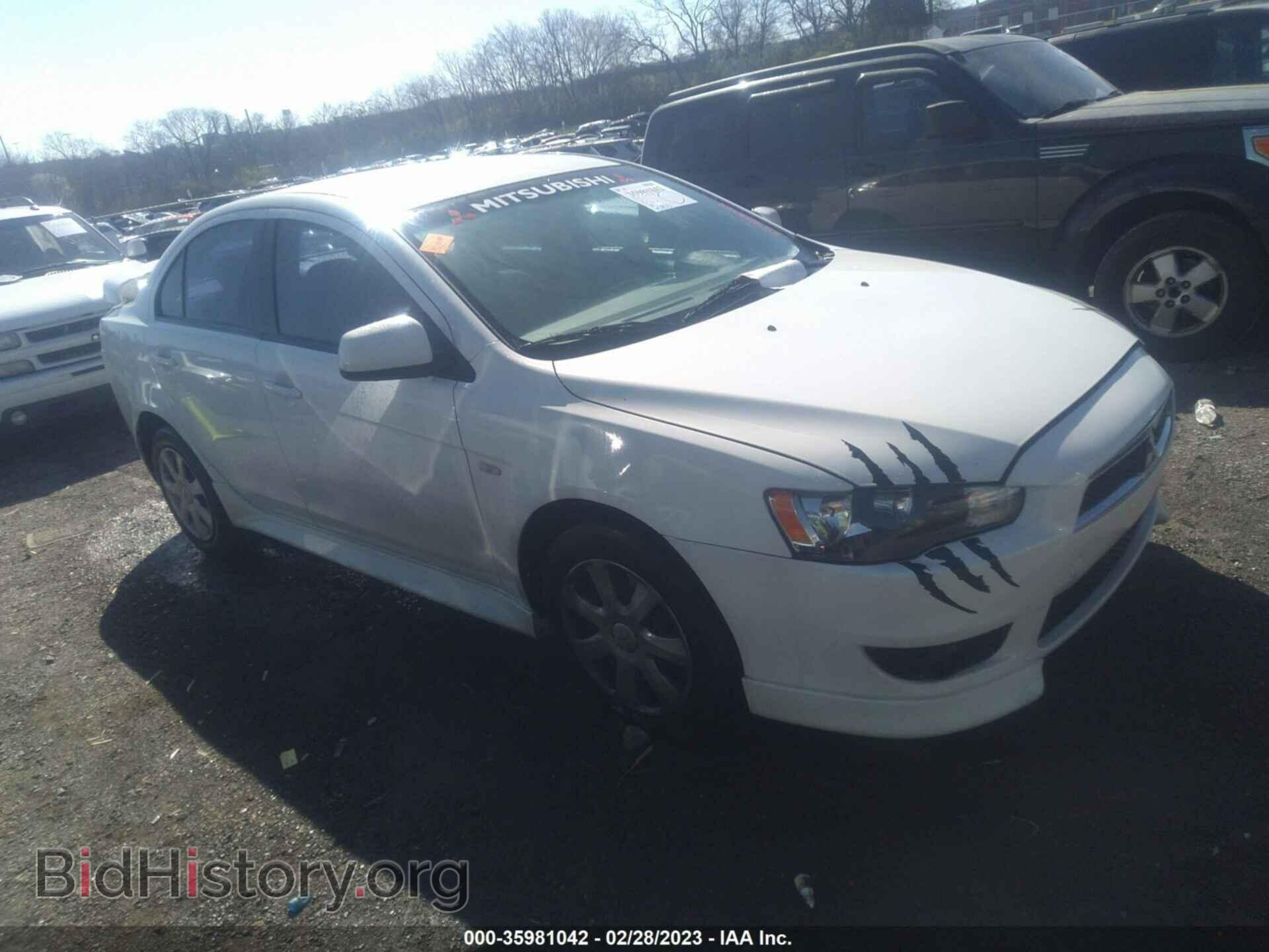 Photo JA32U2FU4CU022176 - MITSUBISHI LANCER 2012