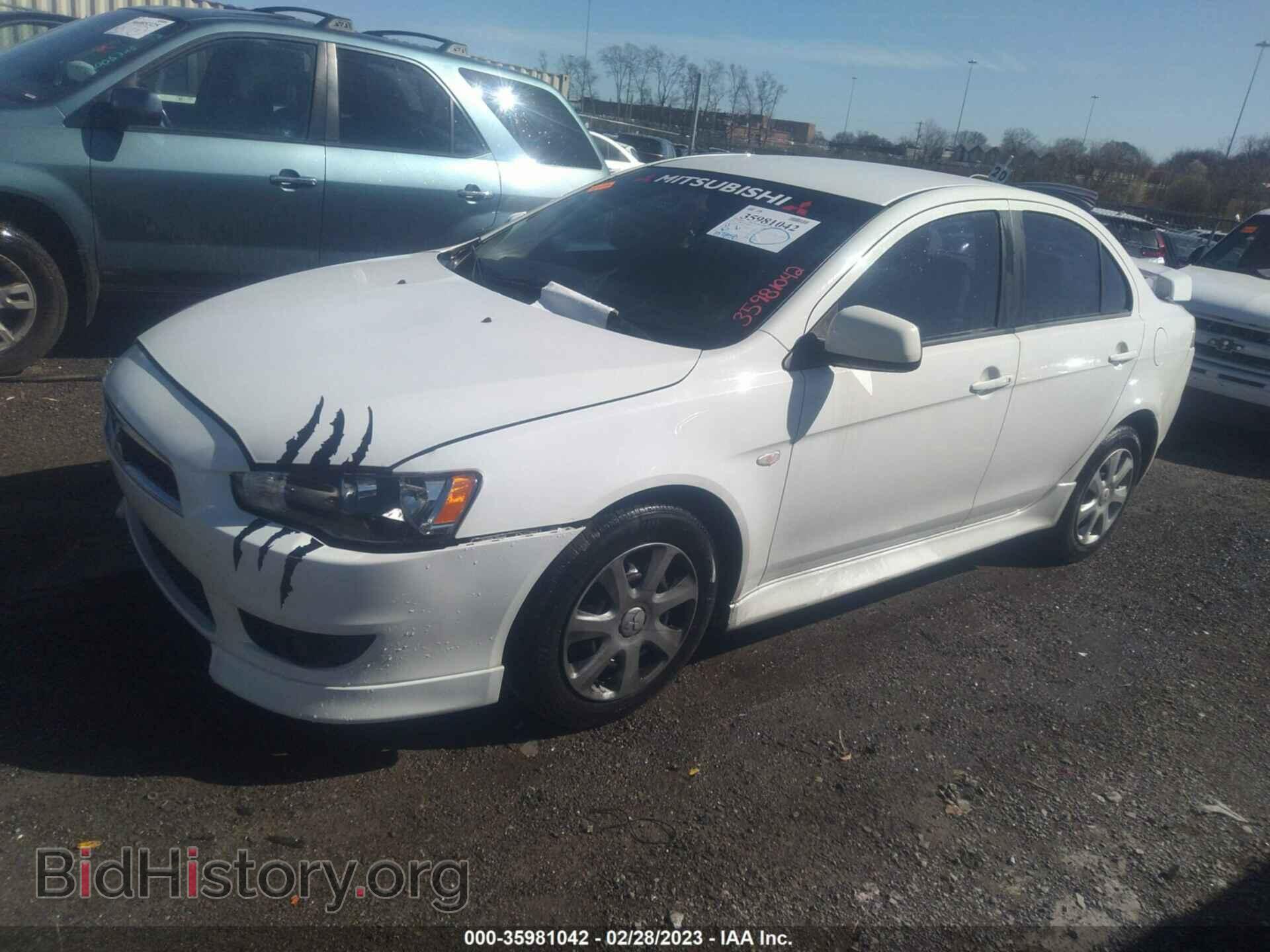2012 MITSUBISHI LANCER - VIN: JA32U2FU4CU022176 - Фото 2
